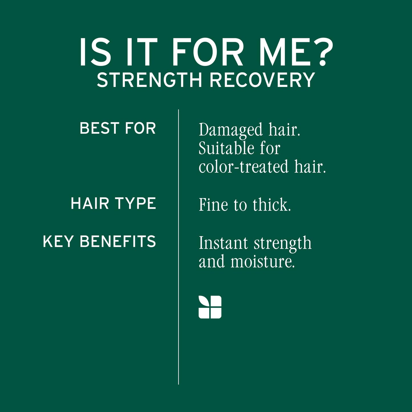 Biolage Strength Recovery Leave-In Conditioner Spray | Hair Repairing Heat Protectant & Detangler | Strengthens & Prevents Damage | For Damaged & Sensitized Hair | Vegan | Cruelty-Free