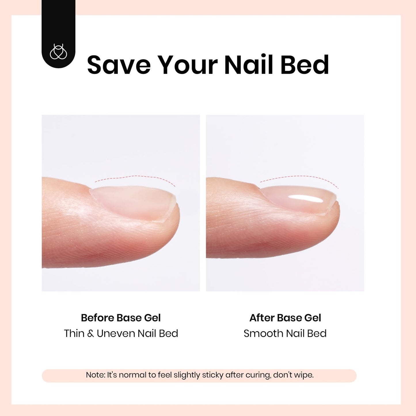Beetles Peel Off Base Coat for Gel Nail Polish, 15ml Peel off Gel Base Coat Easy Removal, UV LED Lamp Peel off Nail Polish without Damage, Long Lasting Peelable Base for Beginners Weak Thin Nails