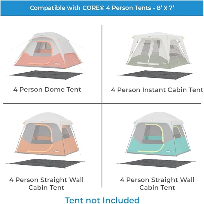CORE Outdoor Tent Footprints | Perfect Tarp Camping Accessories