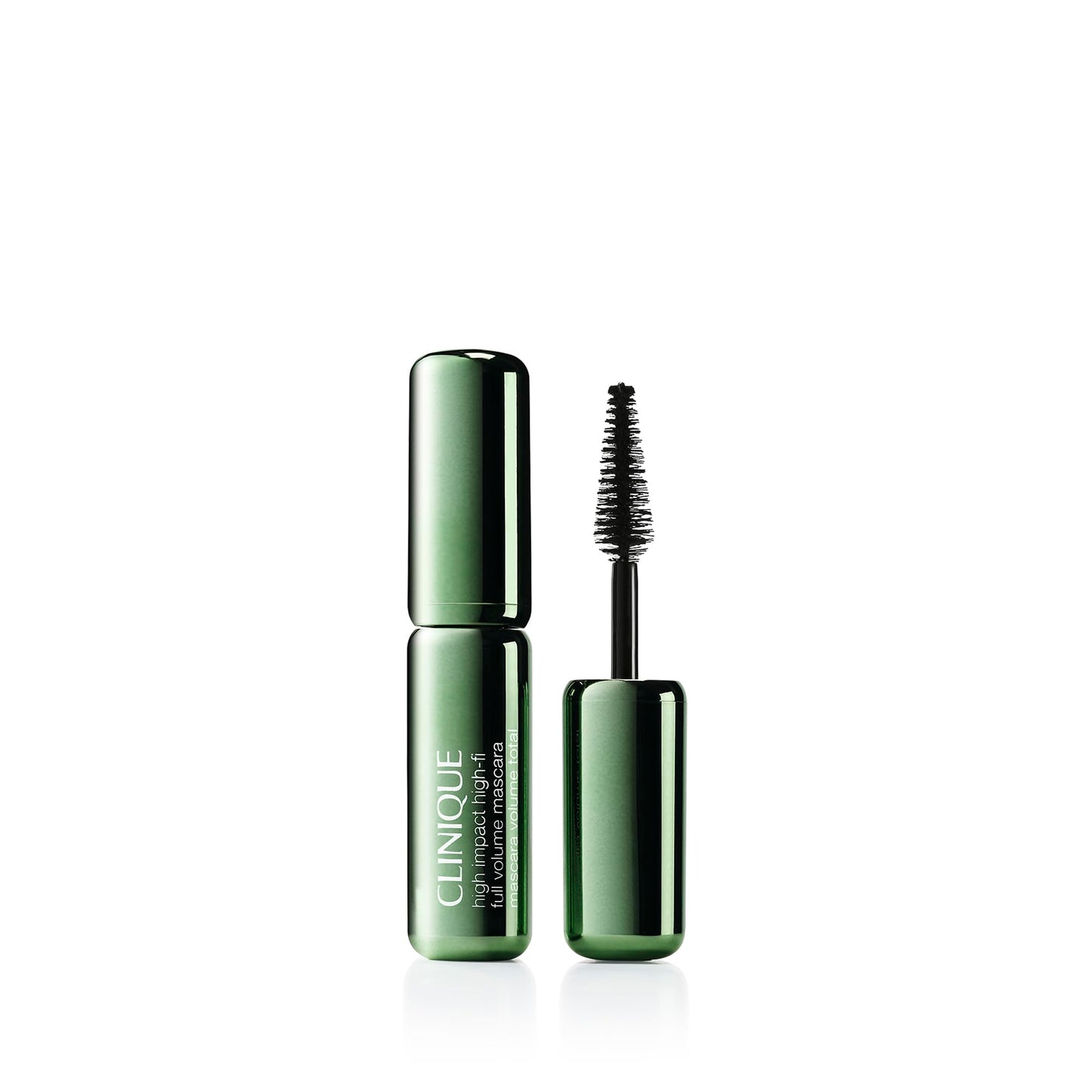 Clinique High Impact High-Fi Full Volume Water-Resistant Mascara | Volumizing, Non-Clumping, Smudge-Proof + Safe For Sensitive Eyes, Mini Travel Size, Black, 0.17 Fl Oz