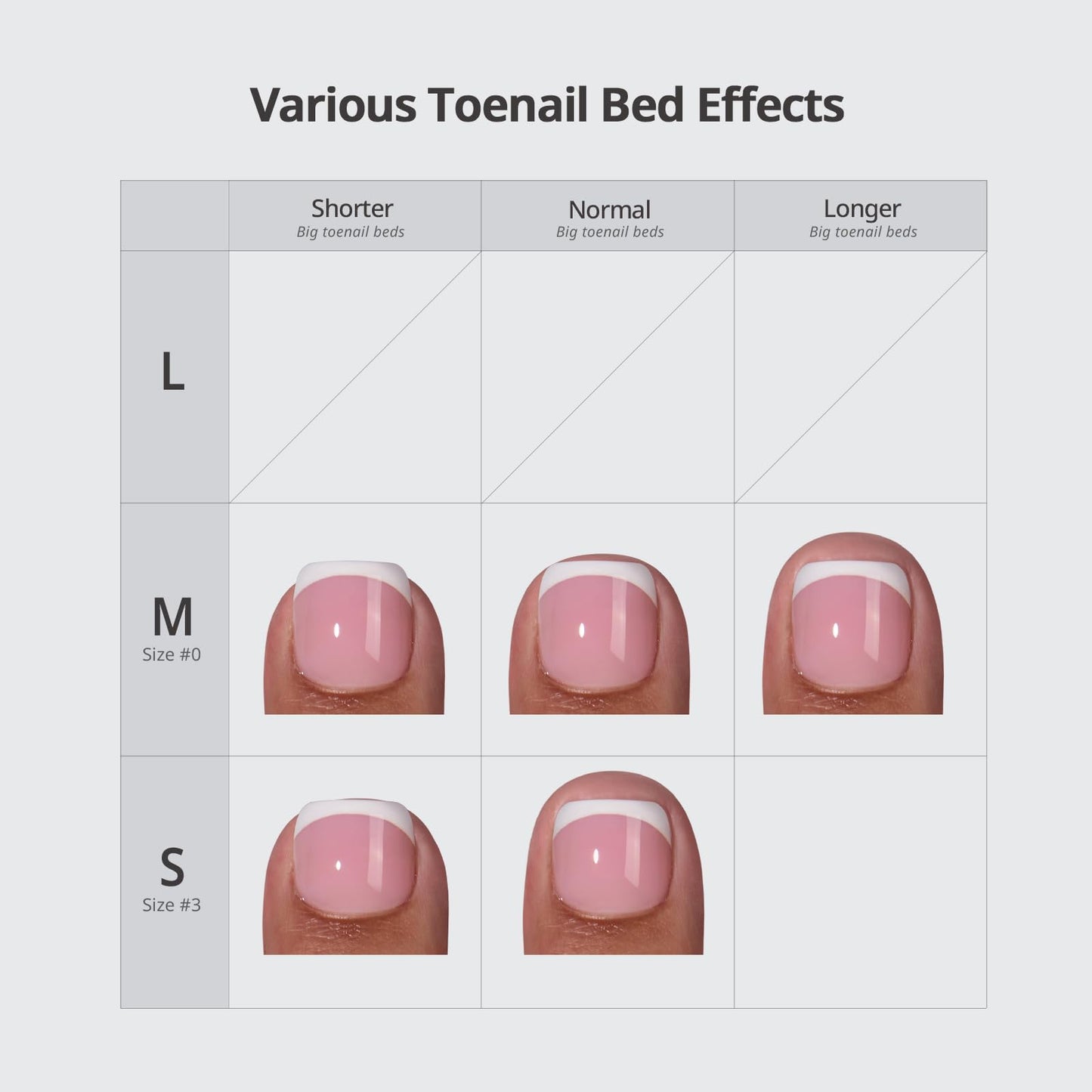 BTArtbox Press on Toenails Short, Nude Chrome Toe Nail Press Ons Square, Light Weight Glazed Press on Toe Nails with Glue, Fake Toenails in 16 Sizes- 32 Toenails Kit, Ethereal Charm
