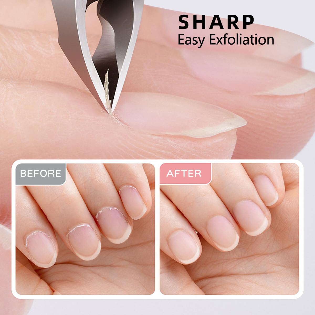 Cuticle Trimmer 3/4 Jaw Extremely Sharp Cuticle Nippers Scissors Stainless Steel Clippers Cutter Remover Pedicure Manicure Nail Tool, cuticle pusher, nail cuticle trimmer professional cuticle cutter