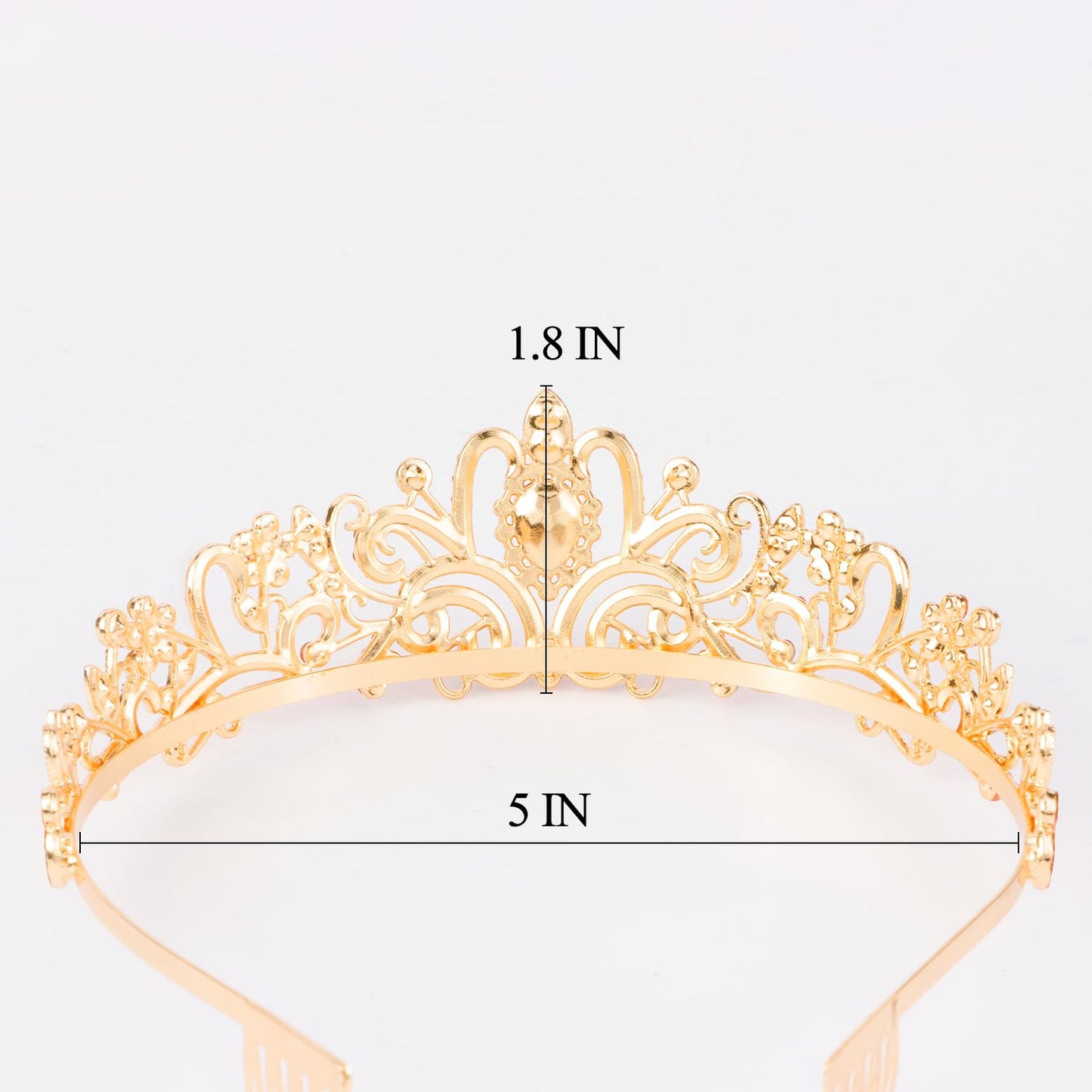 Didder Gold Aque Blue Rhinestone Princess Tiaras and Crowns for Women and Girls Birthday Tiara Crown Halloween Costume Party Wedding Prom Headpiece