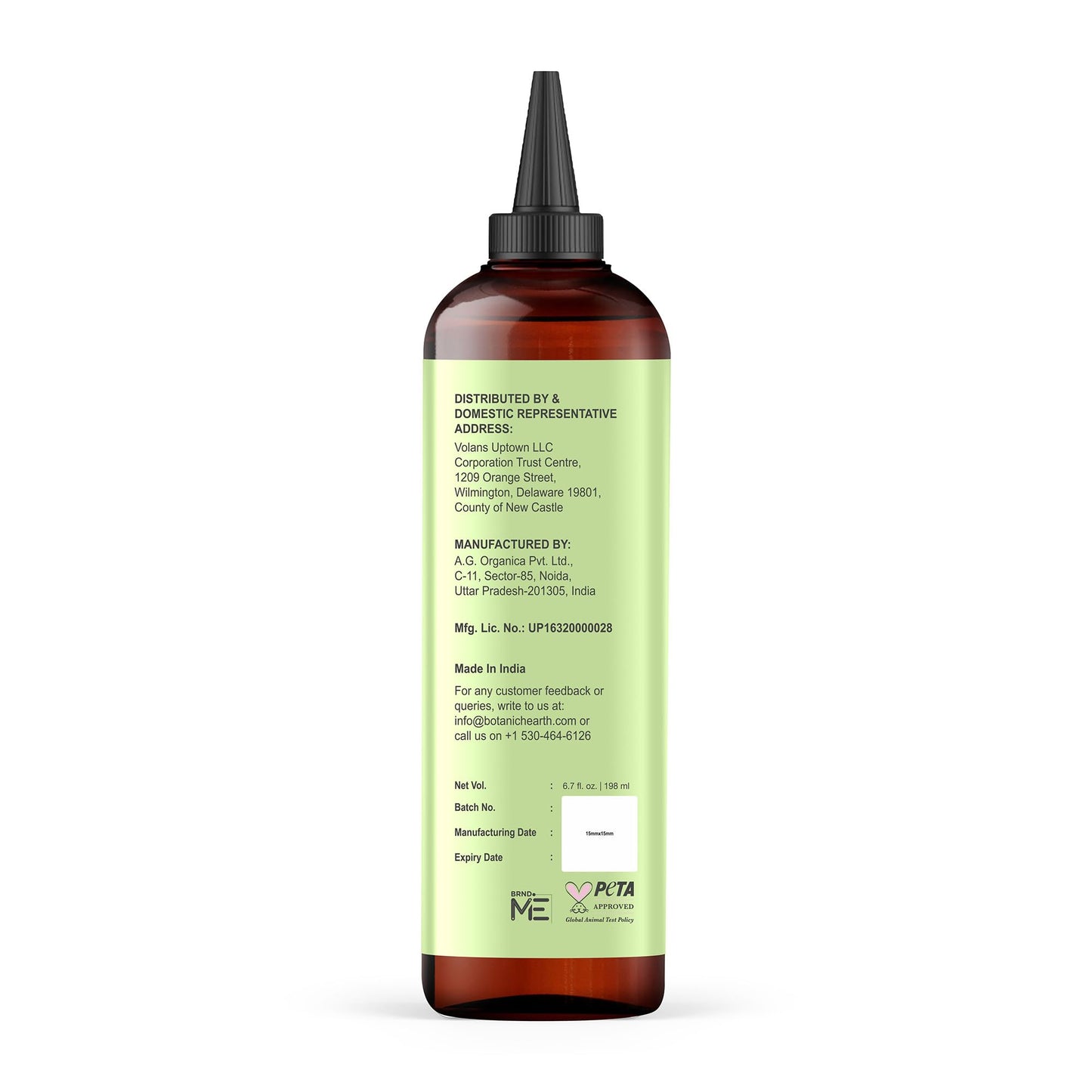 Botanic Hearth Rosemary & Batana Hair Oil (6.7 fl oz) | Revitalizing and Strengthening Hair Treatment for Fuller, Healthier-Looking Hair | Paraben Free | Suitable for All Hair Types