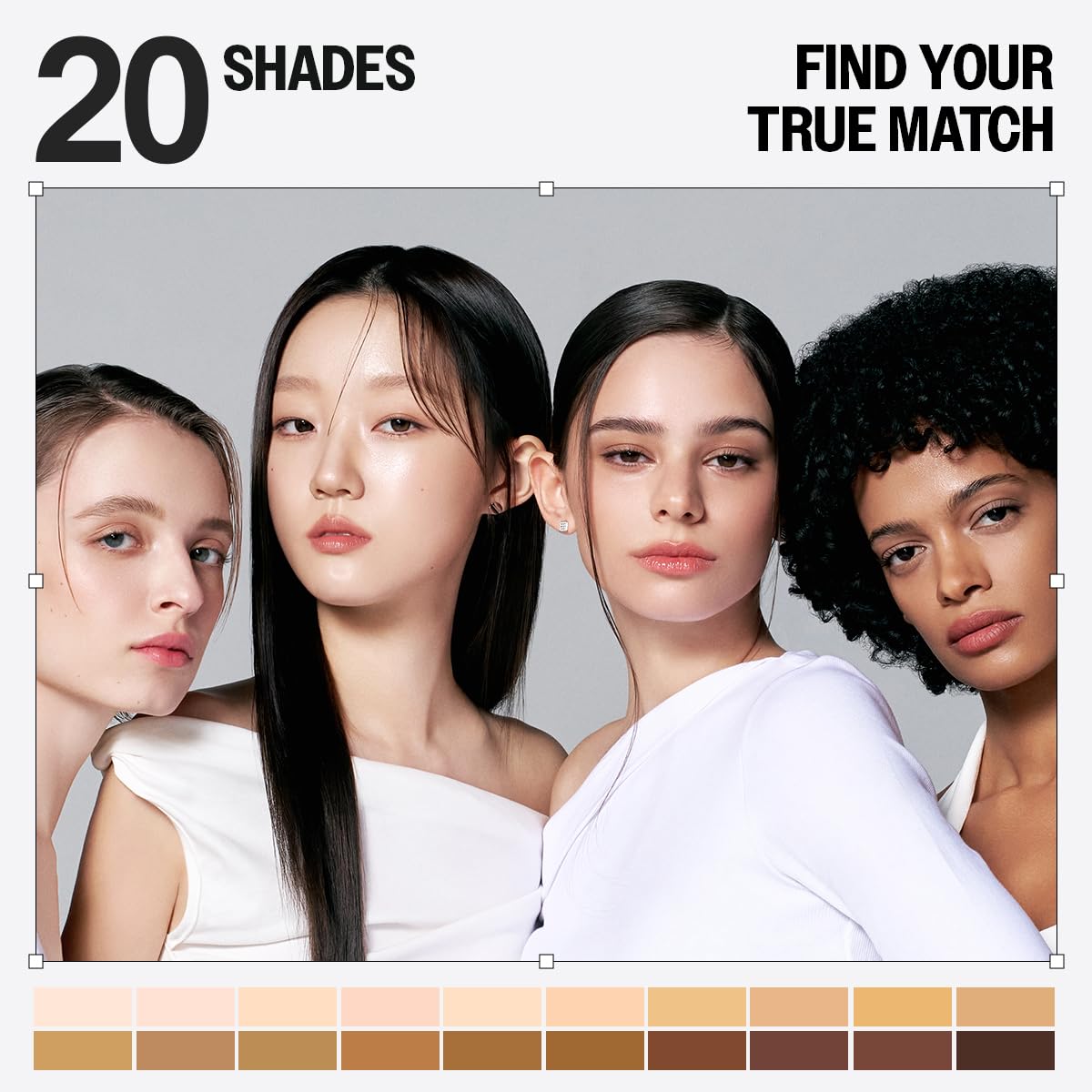 CLIO Kill Cover Founwear Cushion Foundation – Korean Makeup, Full High Coverage, Airy Satin Finish, Skin Fit, 21C LINGERIE