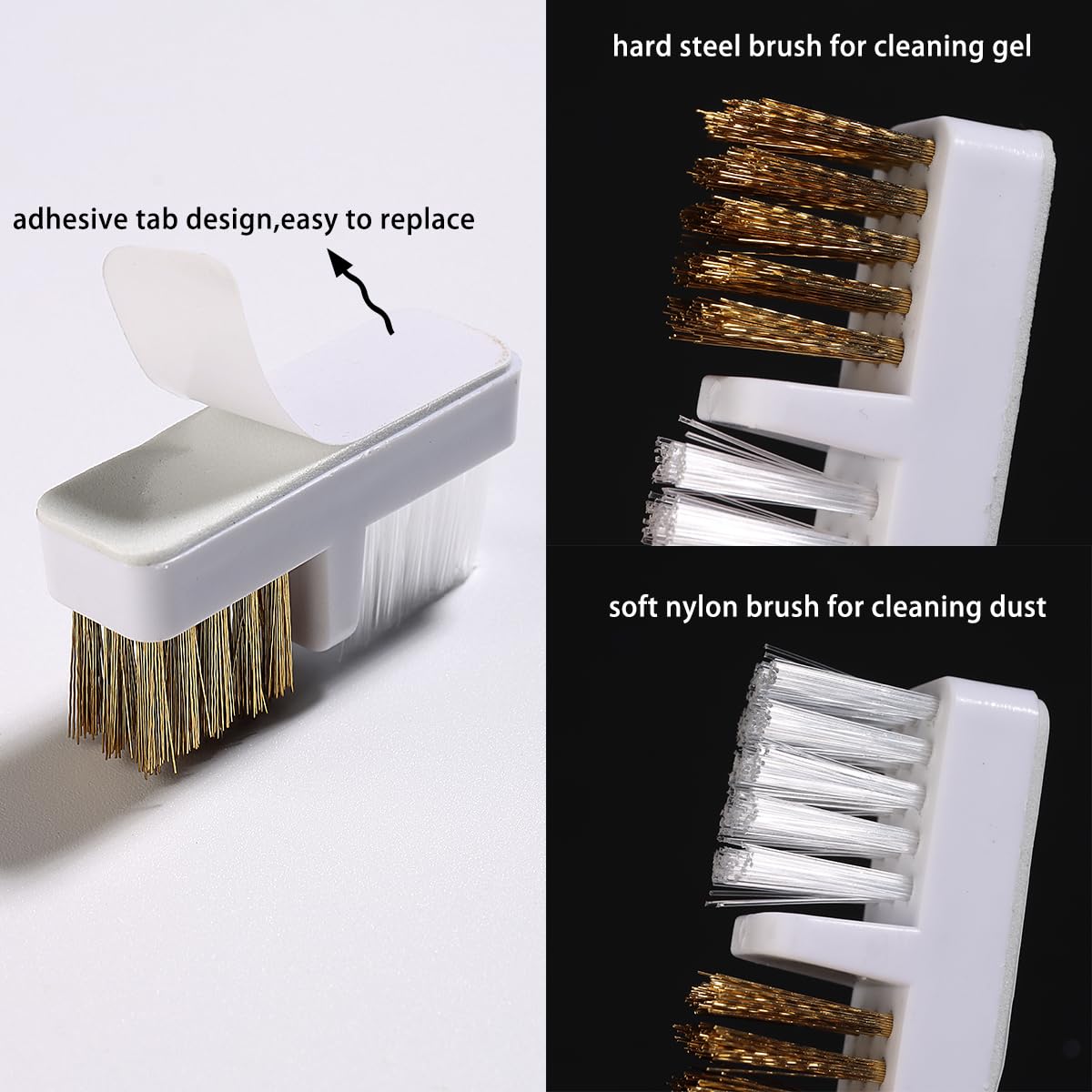 Fcozpjk 2 in 1 Pink Nail Drill Bit Holder and Nail Drill Bits Cleaner Brush Case, 30 Holes Dust-proof Nail Bit Holder Organizer Display Storage Box, Nail Bit Cleaning Case Manicure Container Tool