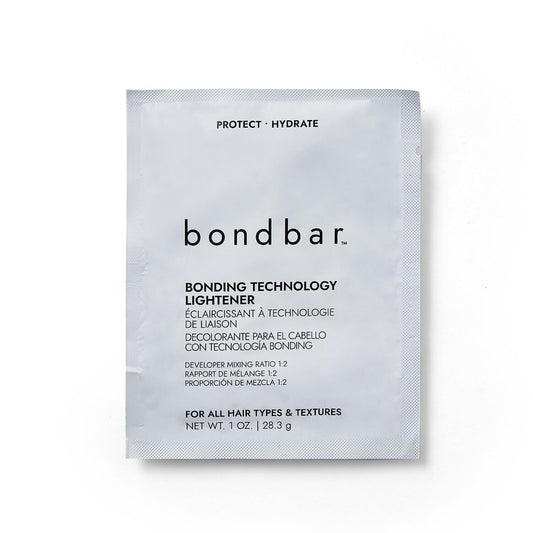 bondbar Bonding Technology Lightener Packette, Vegan, CrueltyFree, Reduces Damage to Hair, 1 oz