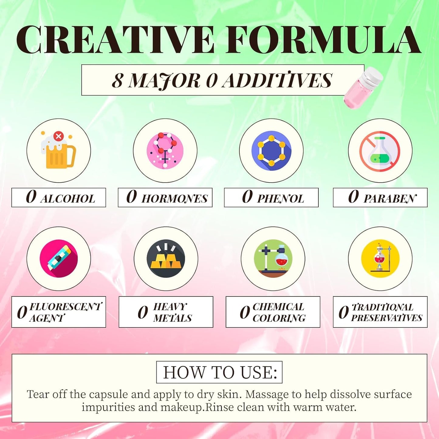 Cisto Makeup Remover Oil Mini, Cisto Cleansing Oil Mini Makeup Remover, Portable Facial Cleansing Oil, Nourishing and Gentle Cleansing Oil for All Skin Types (Camellia 20 capsules)