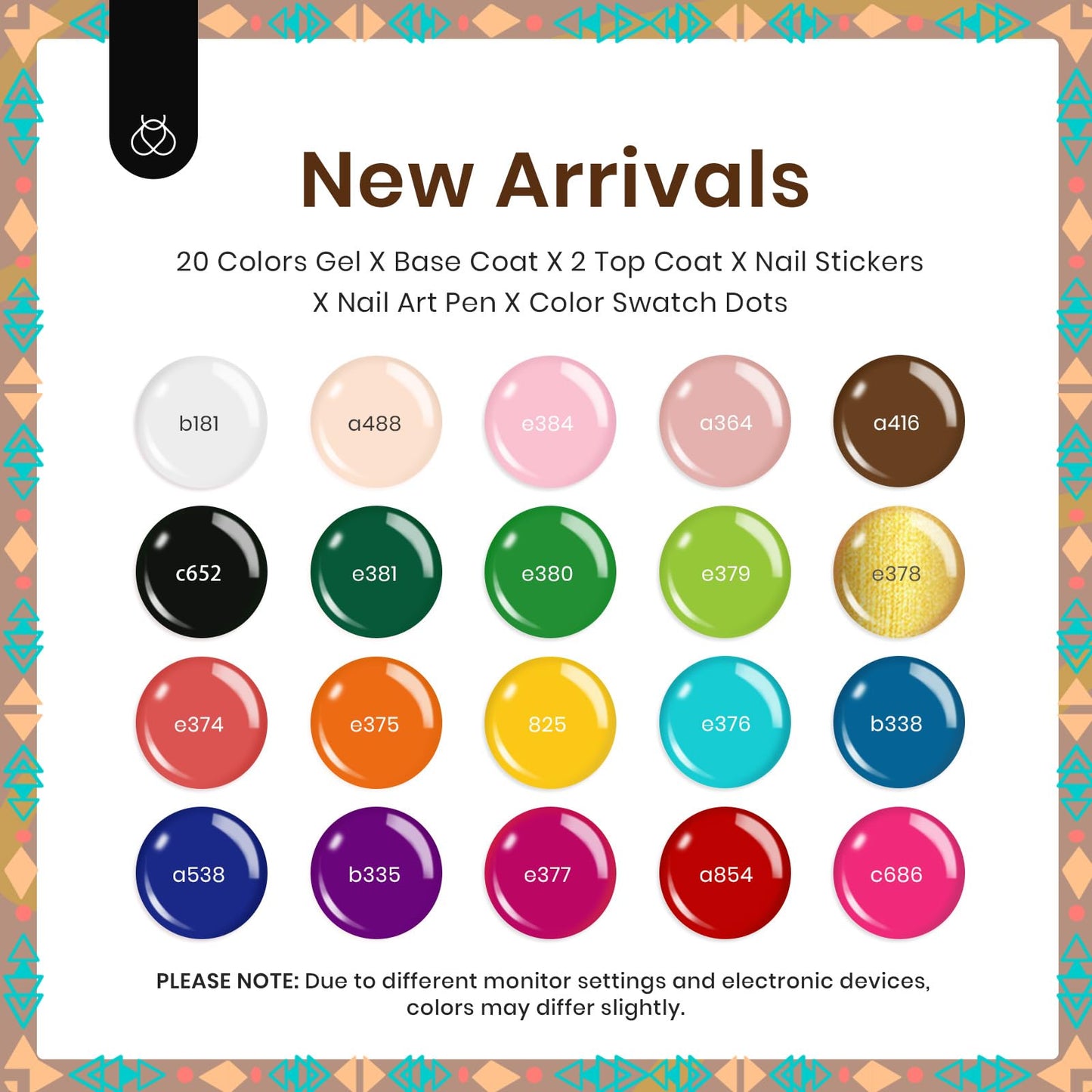 Beetles Gel Nail Polish Set, 27 Pcs 20 Colors Spring Gel Polish Kit Nude Pink White Red Green Neutral Gel with Base Coat Matte Glossy Top Coat Soak Off UV Pen Stickers Tools Gifts for Women