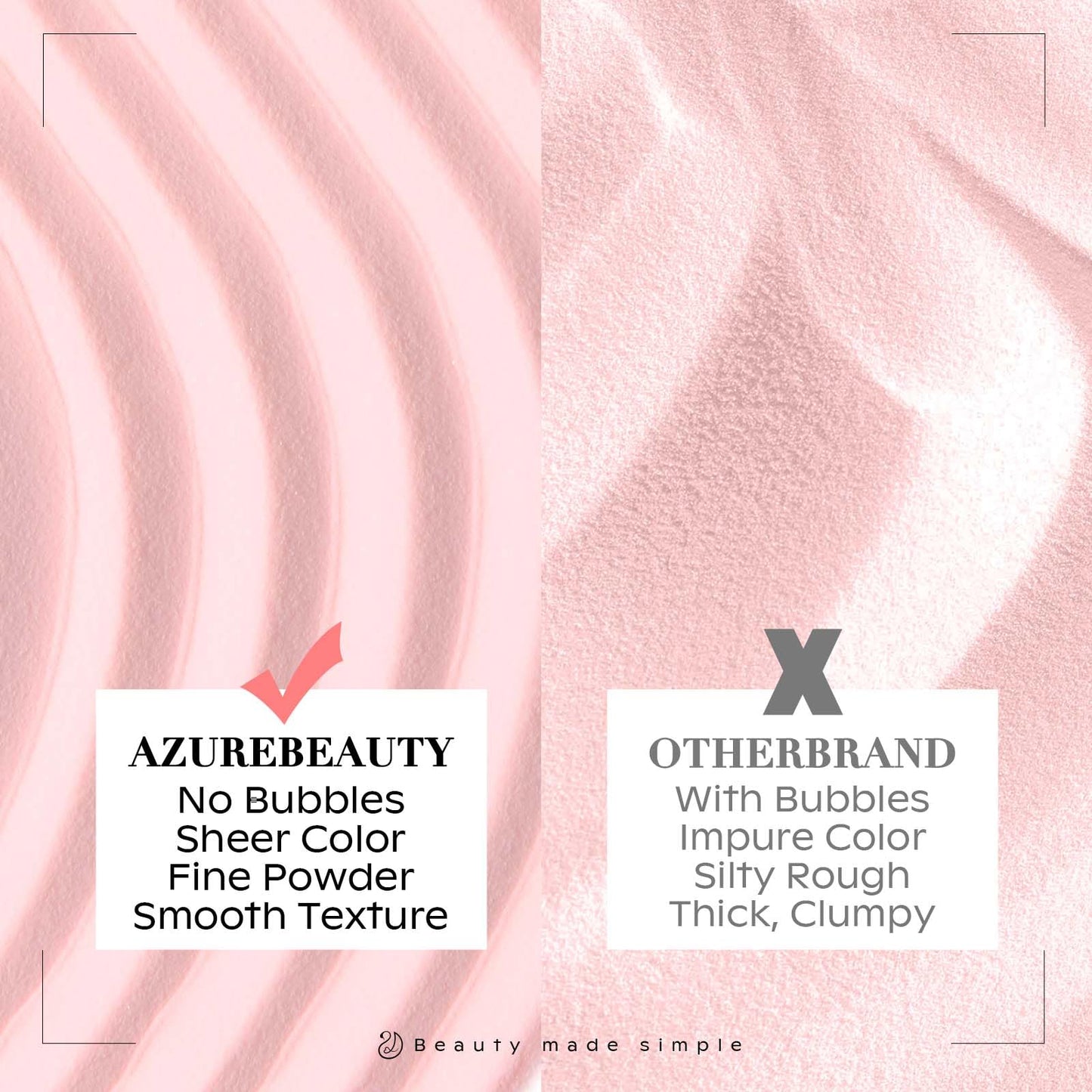 AZUREBEAUTY Dip Powder - Nude Pink Color 2Oz/56g, Sheer Salmon Pink Rose Soft Peach Pink Dipping Powder Crystal Natural Nail Art Starter Manicure Salon DIY Home for Starter Gift