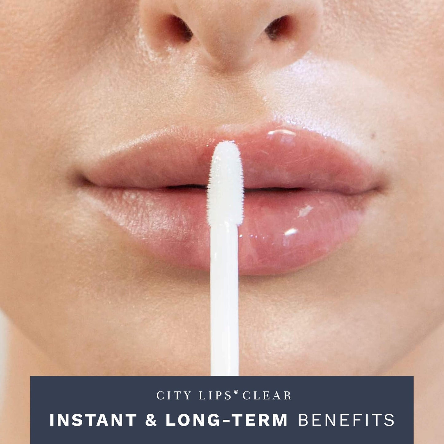 City Beauty City Lips Plumping Lip Gloss Plum Springs - High-Shine Gloss for Fuller, Younger-Looking Lips | Hydrating & Smoothing Lip Treatment Hyaluronic Acid