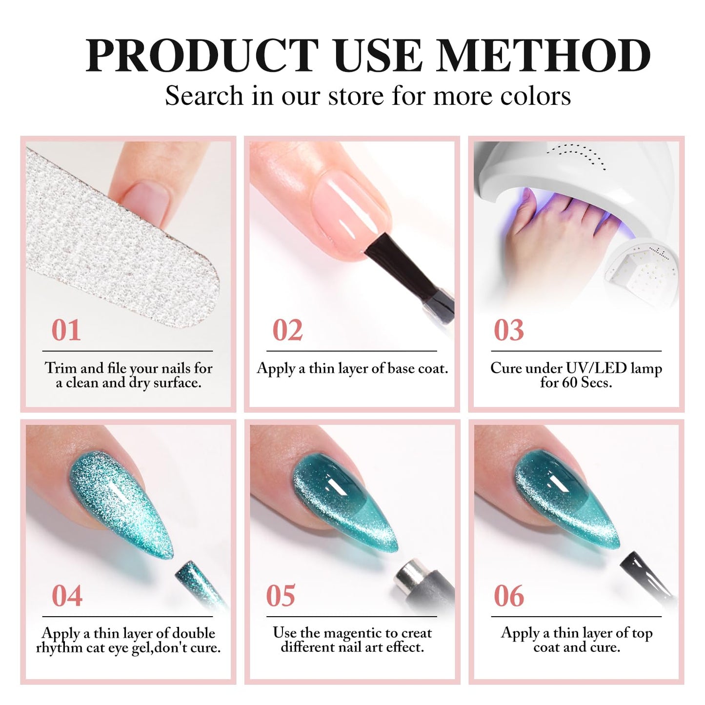 Double Rhythm 15ML Ice Glass Cat Eye Gel Polish with Magnet Holographic Glitter Shimmer Translucent Sheer Color Salon Soak Off Magnetic Nail at Home (Dark Orange-MC1127)