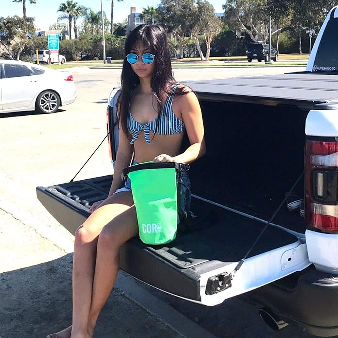 COR Surf Floating Waterproof Dry Bag 3L | 5L |10L | 15L Roll Top Sack Keeps Gear Dry for Kayaking, Rafting, Boating, Swimming, Camping, Hiking, Beach, Fishing