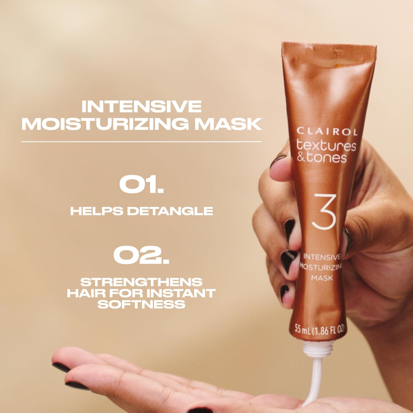 Clairol Textures & Tones Permanent Hair Dye, 6R Ruby Red Hair Color, Pack of 2