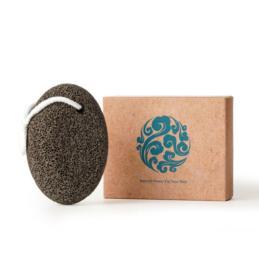 CopesFuda Extra Thick Pumice Stone for Feet and Hands – Ergonomic, Durable Natural Foot File – Gray, 3.9x2.8x1.6 in – Ideal for Cracked Heel Treatment,Callus Remover for feet&Dead Skin Exfoliation