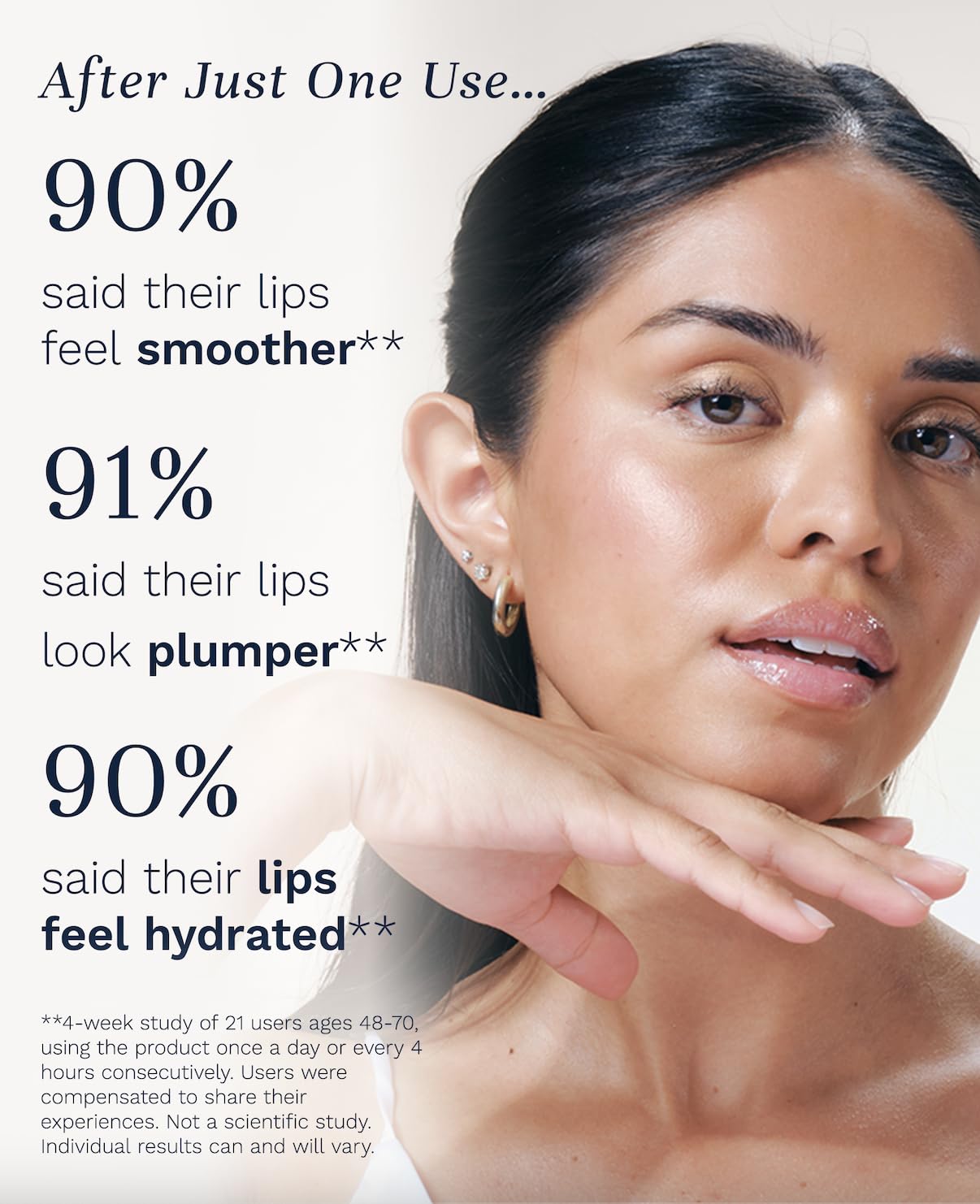 City Beauty City Lips Plumping Lip Gloss Holly - High-Shine Gloss for Fuller, Younger-Looking Lips | Hydrating & Smoothing Lip Treatment Hyaluronic Acid