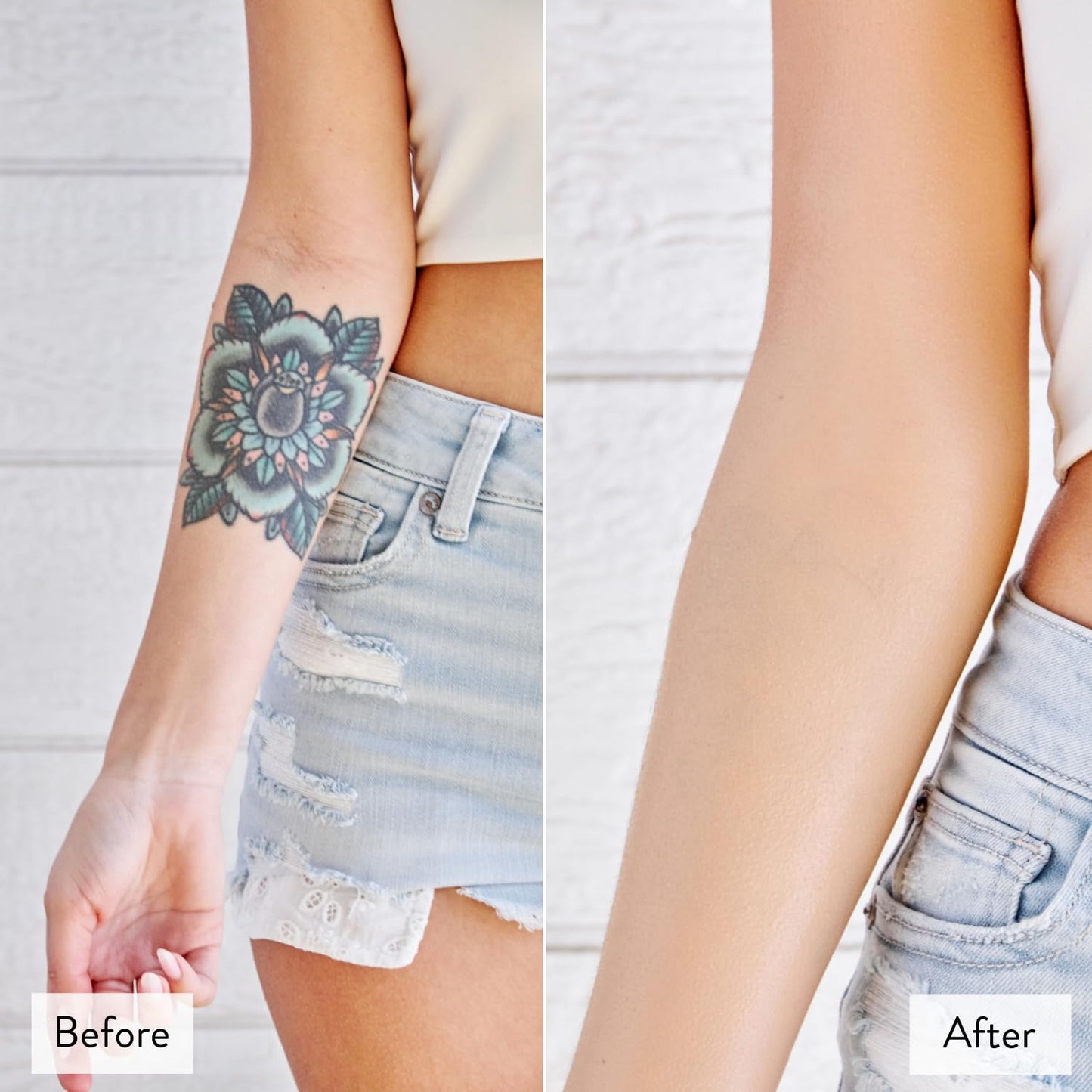 Best Bronze Bombshell Body Makeup - Tattoo Cover Up Makeup & Body Foundation Waterproof - Tattoo Concealer Waterproof for Scars, Varicose Veins Cover Up & Leg Foundation (NW57.5 Deep Natural)