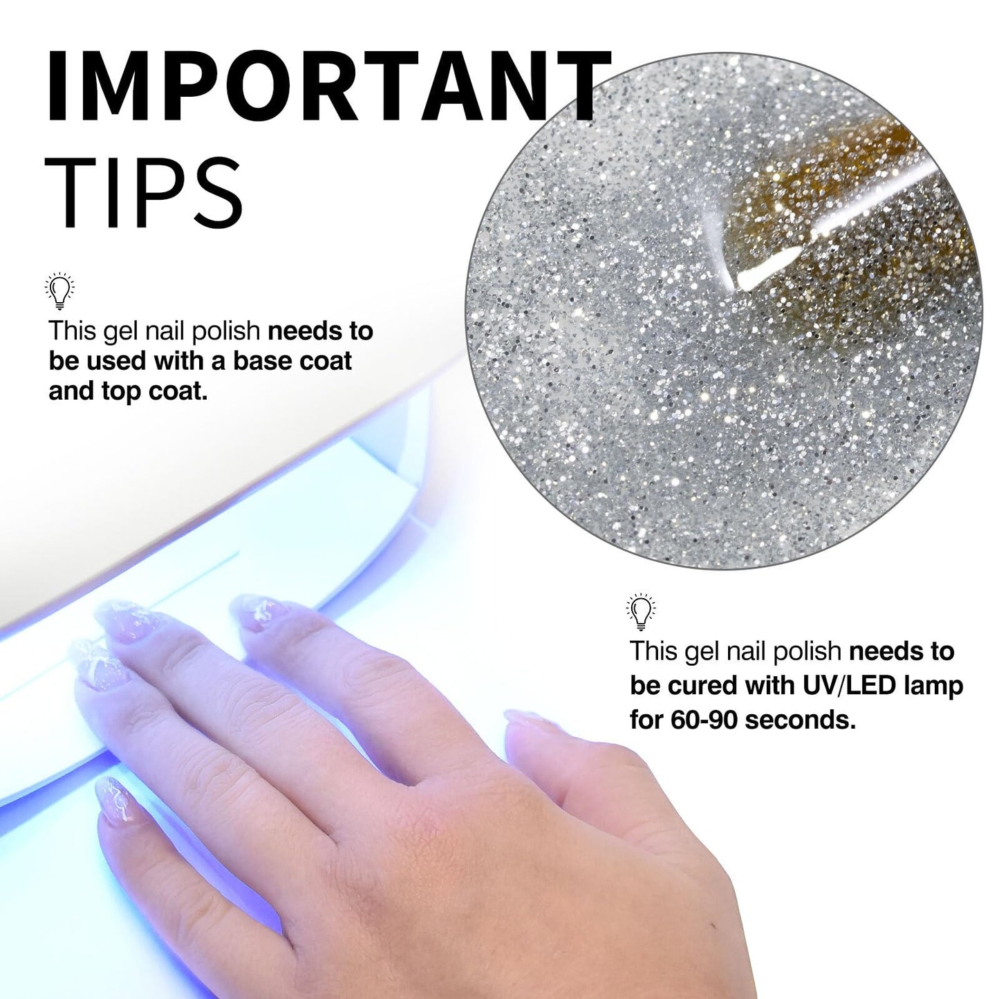 CANNI Glitter Gel Nail Polish 1pcs 9ml Nail Gel Iron color Glitter Nail Polish Soak Off Uv LED Nail Lamp Dawn Crystal Flash Series Nail Art Manicure Salon DIY Home