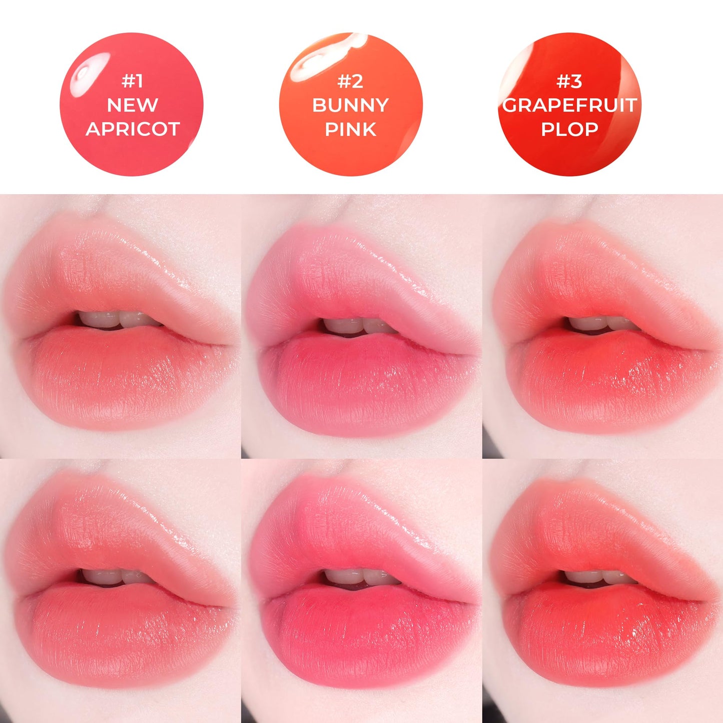 COLORGRAM FRUITY WATER TINT 01 NEW APRICOT