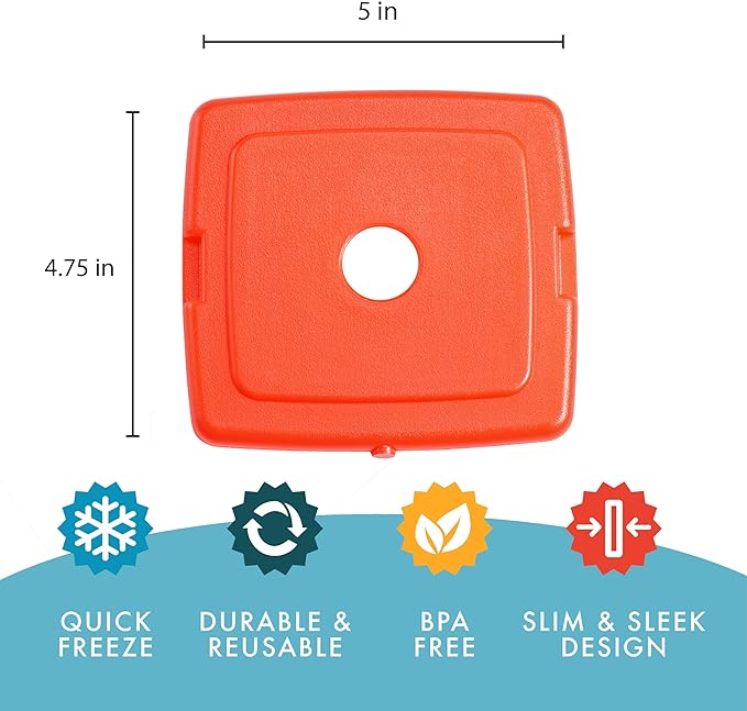 Cool Coolers by Fit & Fresh Slim Ice Packs