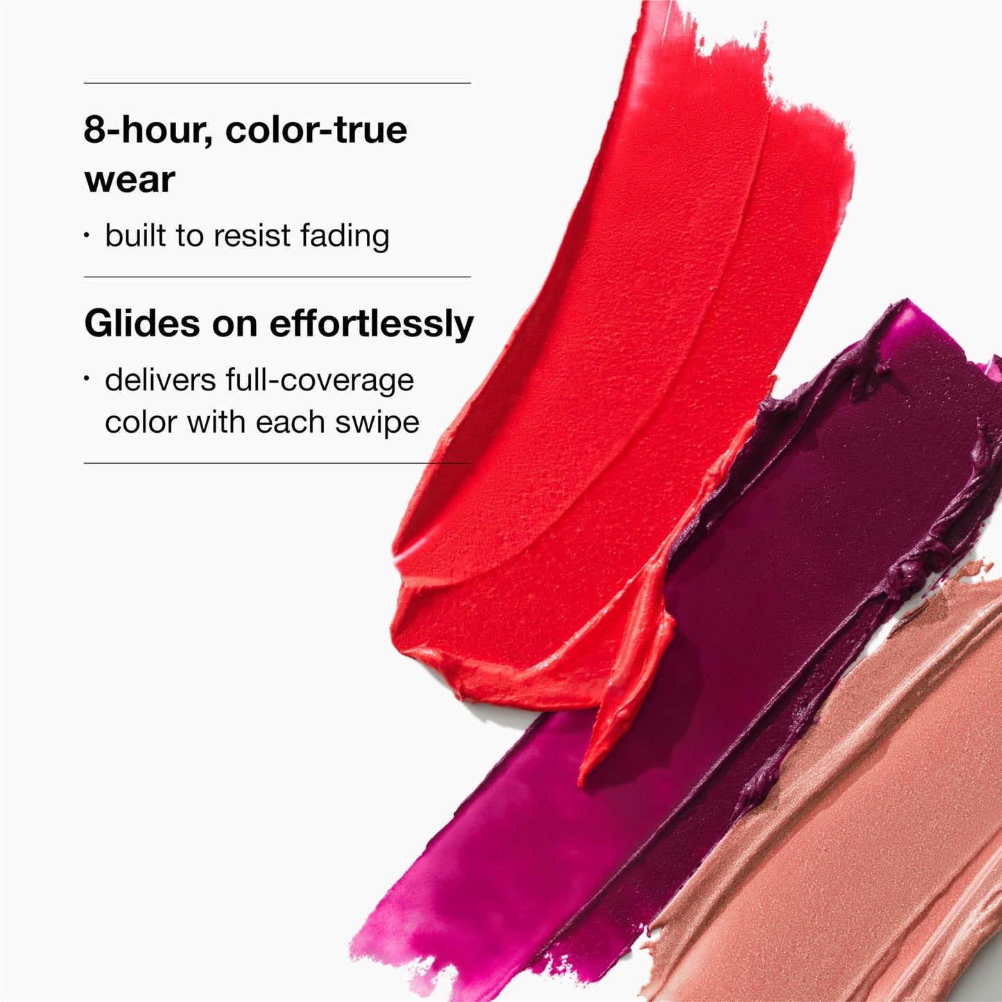 Clinique Pop Longwear Lipstick | Long Lasting, Satin, Matte + Shine, Peppermint Pop, 1 Count