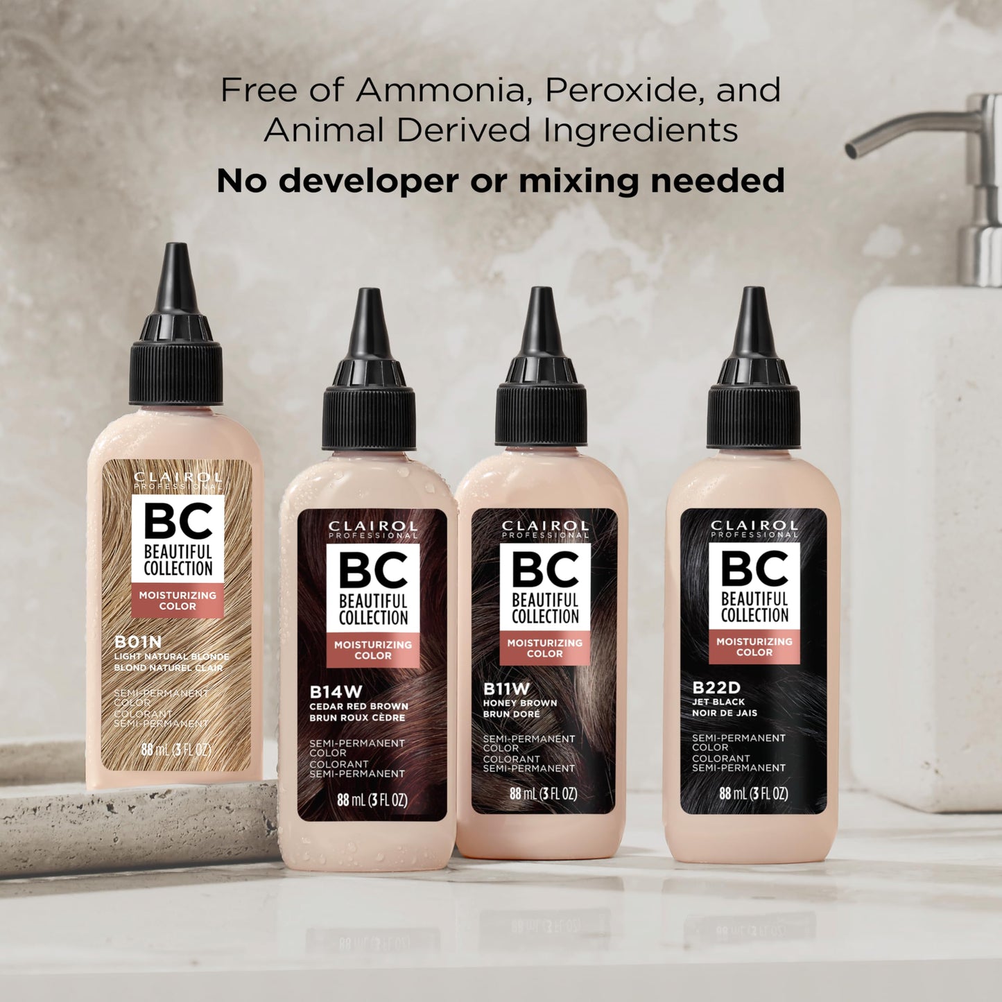 Clairol Professional Beautiful Collection Hair Color, 40W Amethyst, 3 oz. - Packaging May Vary