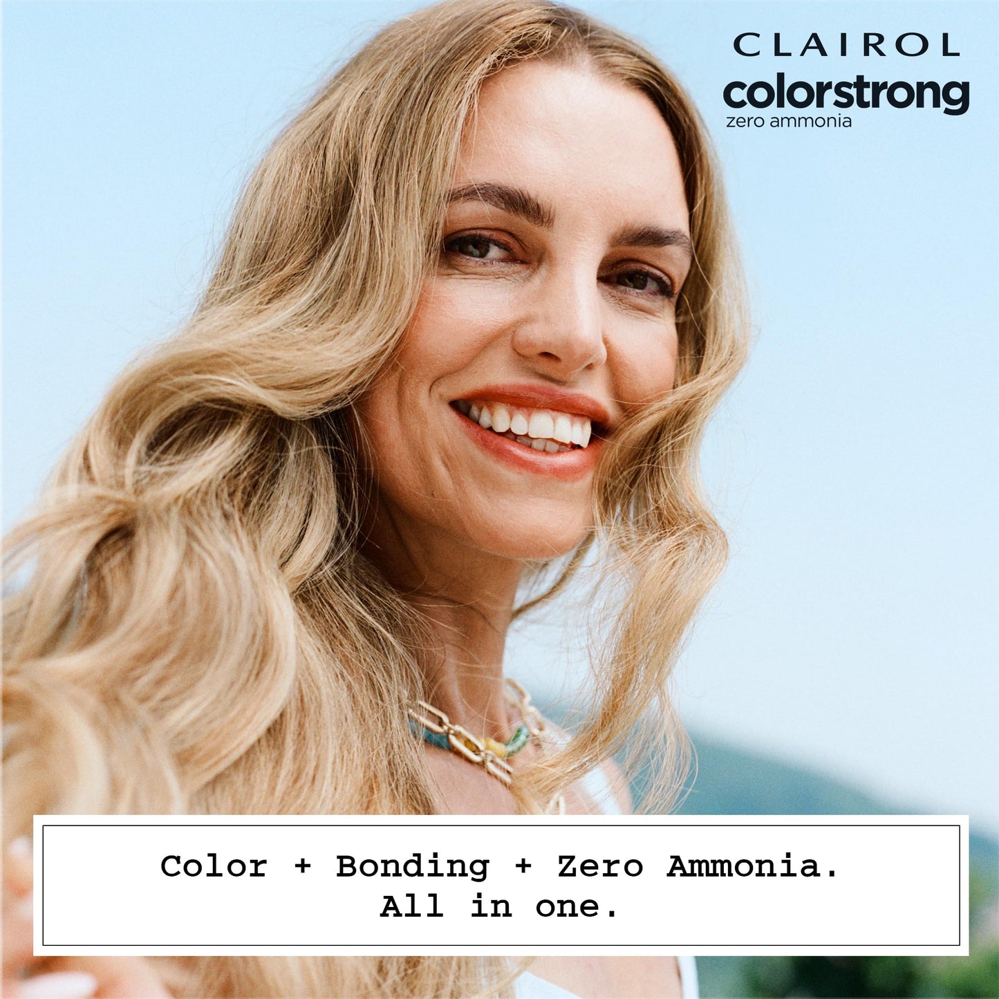 Clairol ColorStrong Permanent Zero Ammonia Hair Dye, 10.0 Extra Light Blonde - Big Sur Hair Color, Pack of 1