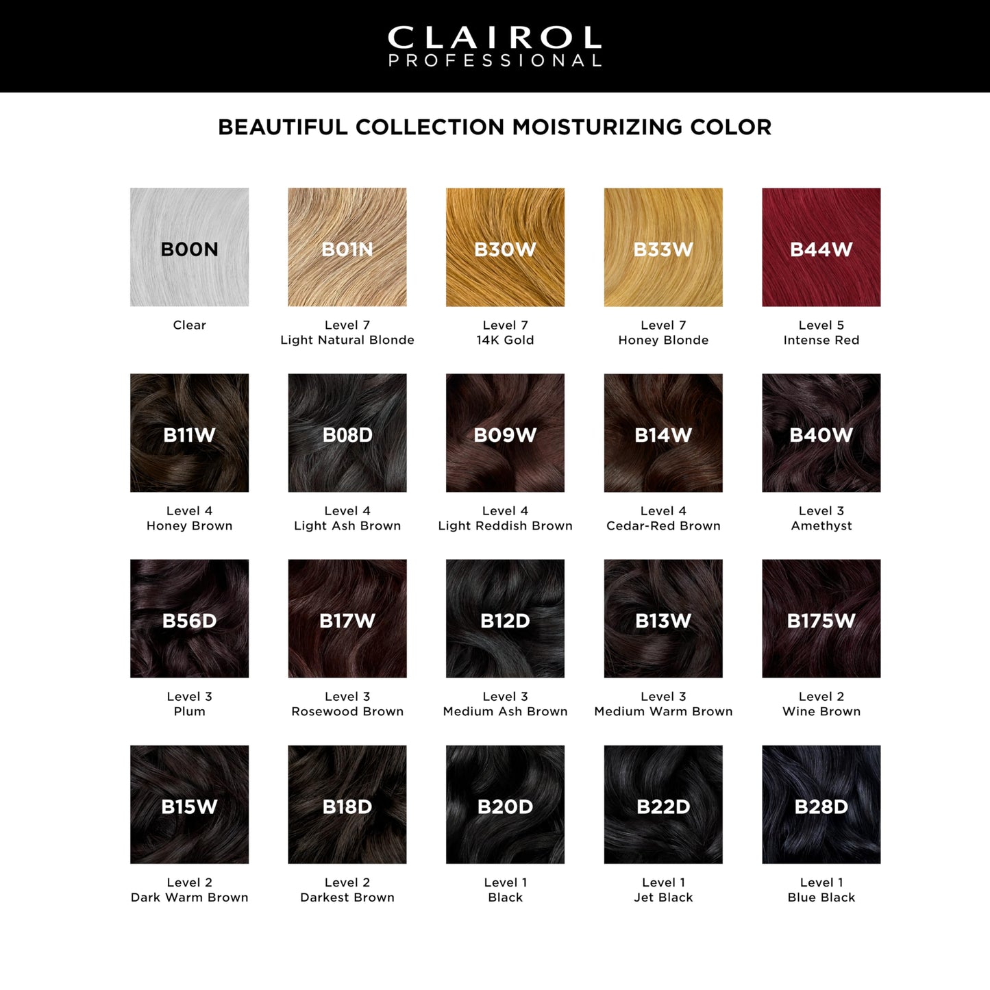 Clairol Professional Beautiful Collection Hair Color, 40W Amethyst, 3 oz. - Packaging May Vary