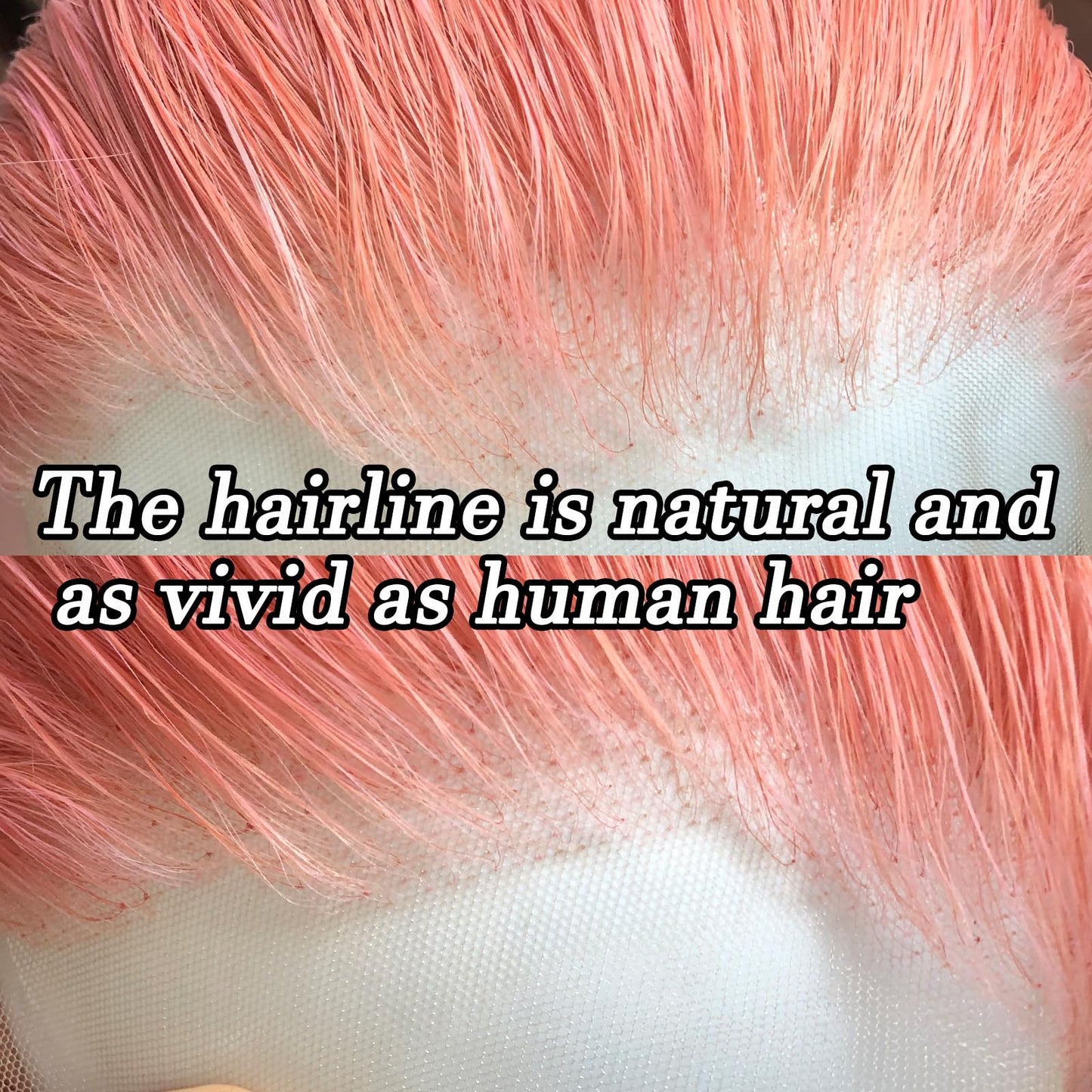 BTWTRY Light Pink Wig Long Straight Rose Pink Synthetic Lace Front Wigs Pre Plucked Natural Hairline for Black Women Heat Resistant Fiber Hair Cosplay Daily Wear Wig (Rose Pink)