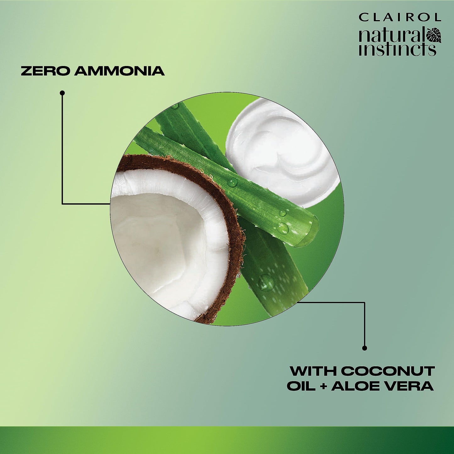 Clairol Natural Instincts Demi-Permanent Hair Dye, 5BZ Medium Bronze Brown Hair Color, Pack of 1