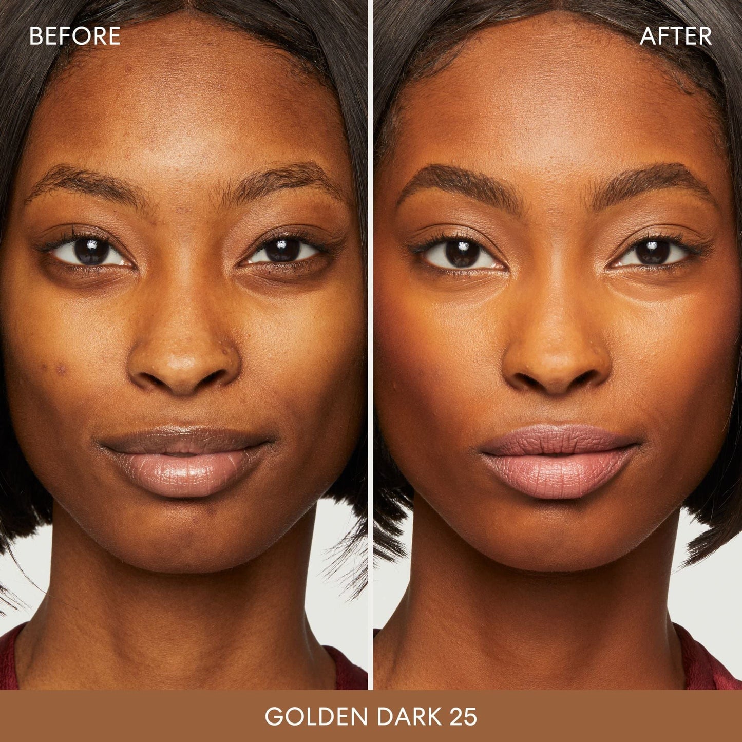 bareMinerals Original Loose Powder Foundation SPF 15, Lightweight Mineral Loose Powder Foundation Makeup, Buildable Coverage, Talc Free, Vegan (Golden Dark 25)