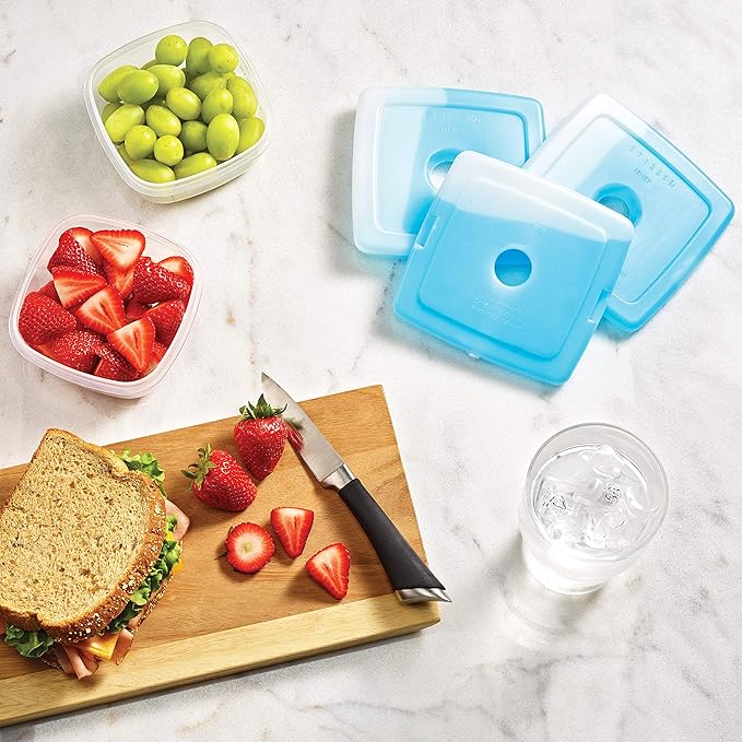 Cool Coolers by Fit & Fresh Slim Ice Packs