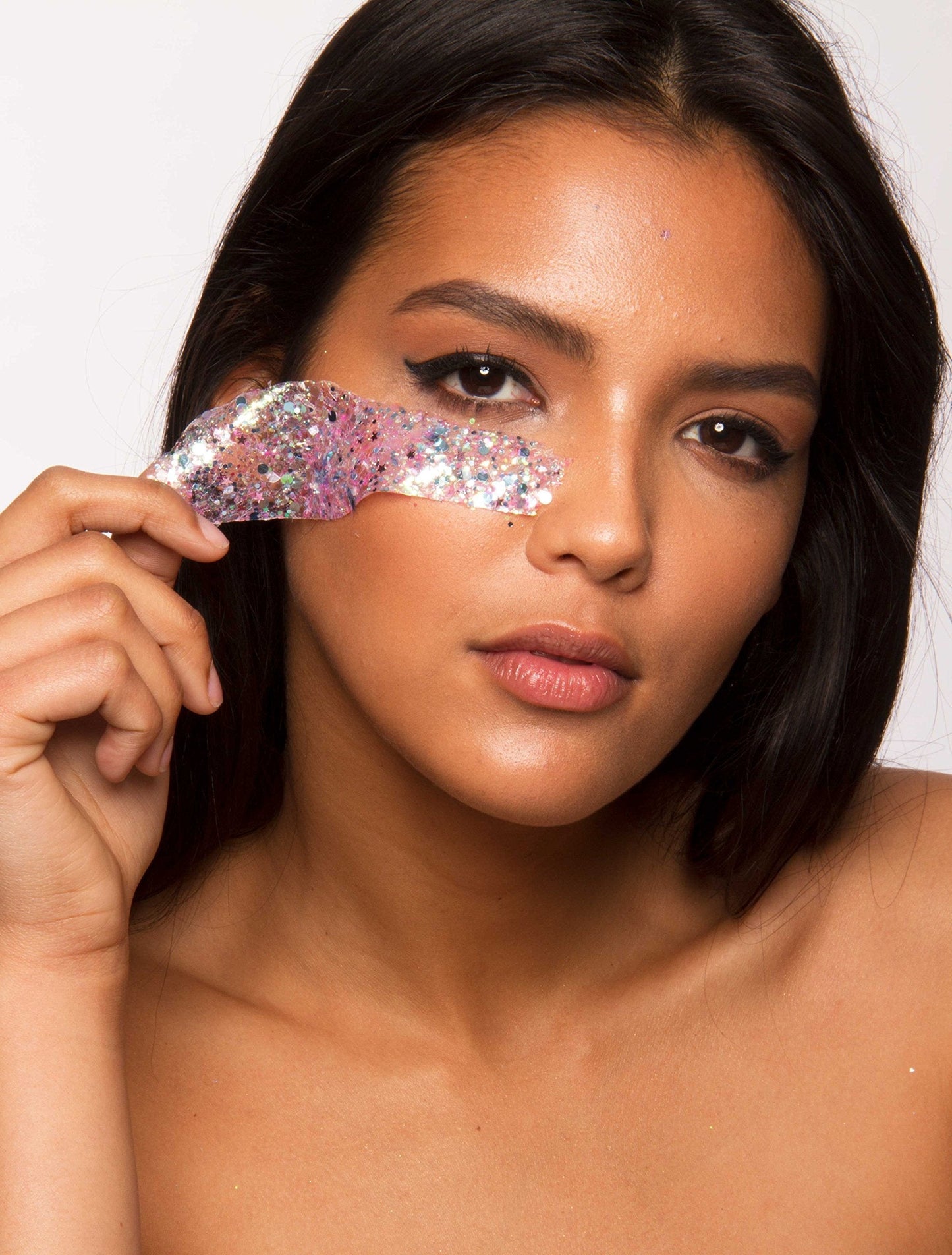 Cosmetic Glitter Glue, The Original Peel Off Formula. KARIZMA Beauty. Face Chunky Glitter Glue Adhesive Body Cosmetic Makeup Glitter Primer