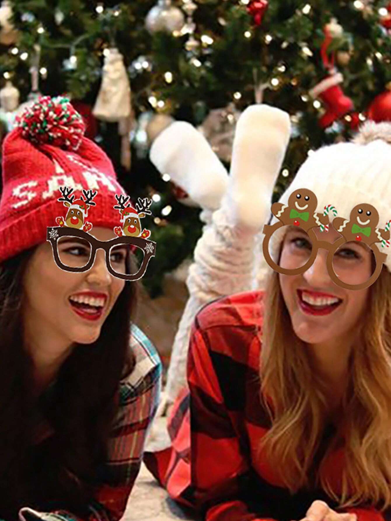 Christmas Party Paper Glasses Set