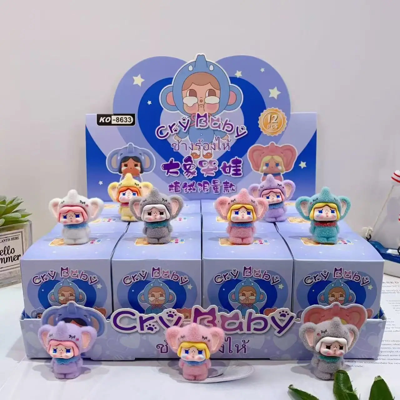 PopMart Labubu 12pcs Mini Anime Figure Gift