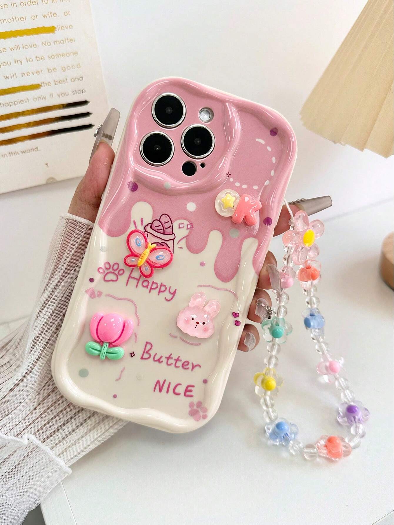 Cartoon Oil Texture iPhone Case