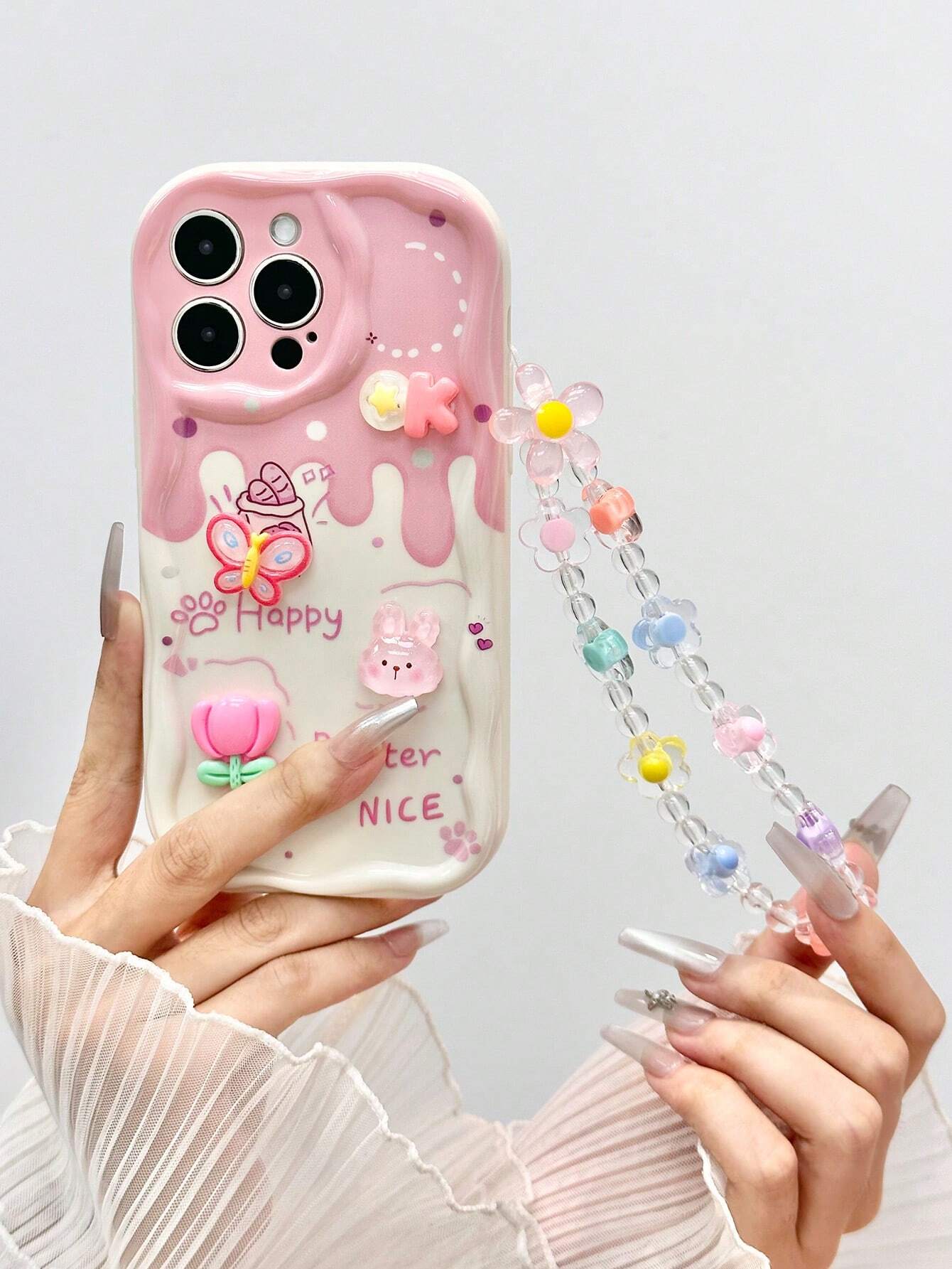 Cartoon Oil Texture iPhone Case
