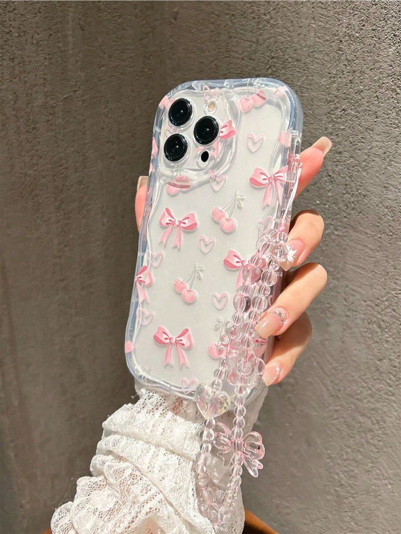 Cherry Watercolor iPhone Case