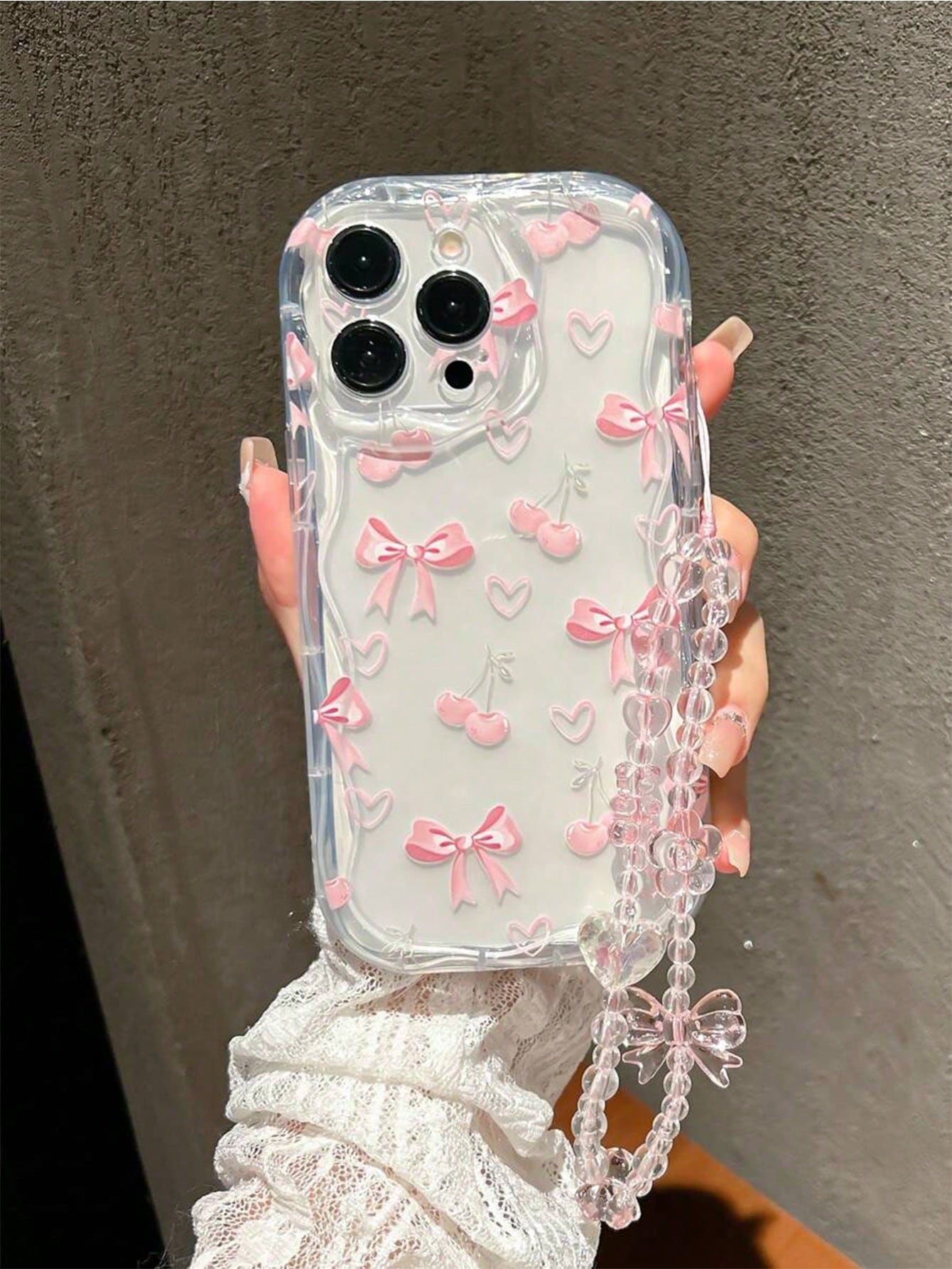 Cherry Watercolor iPhone Case