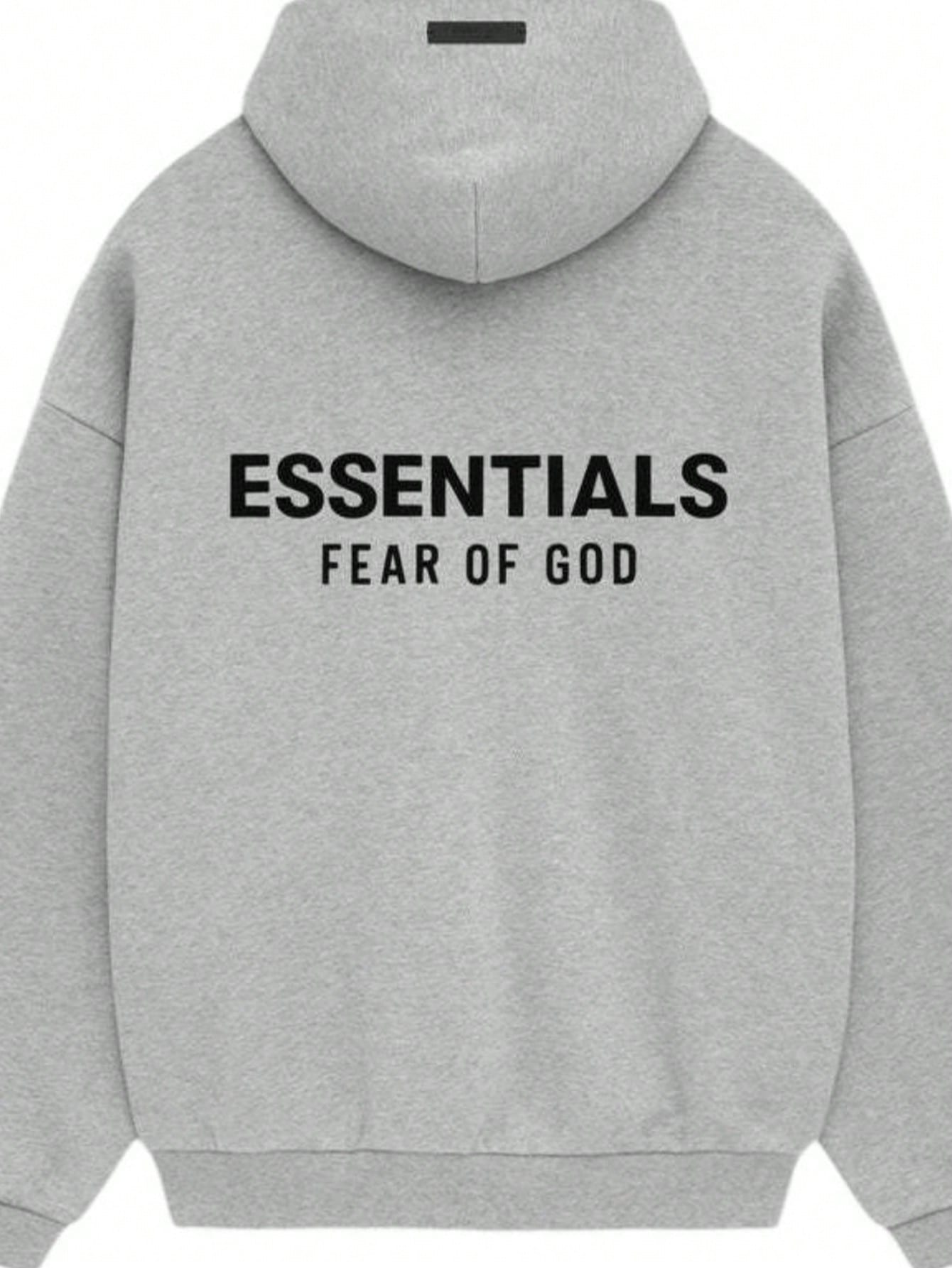 Essentials Fleece Hoodie Light Grey