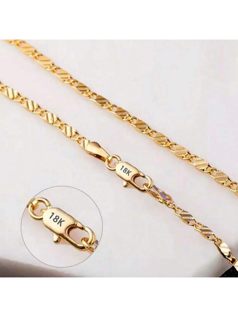 18K Gold Filled Chain Necklace