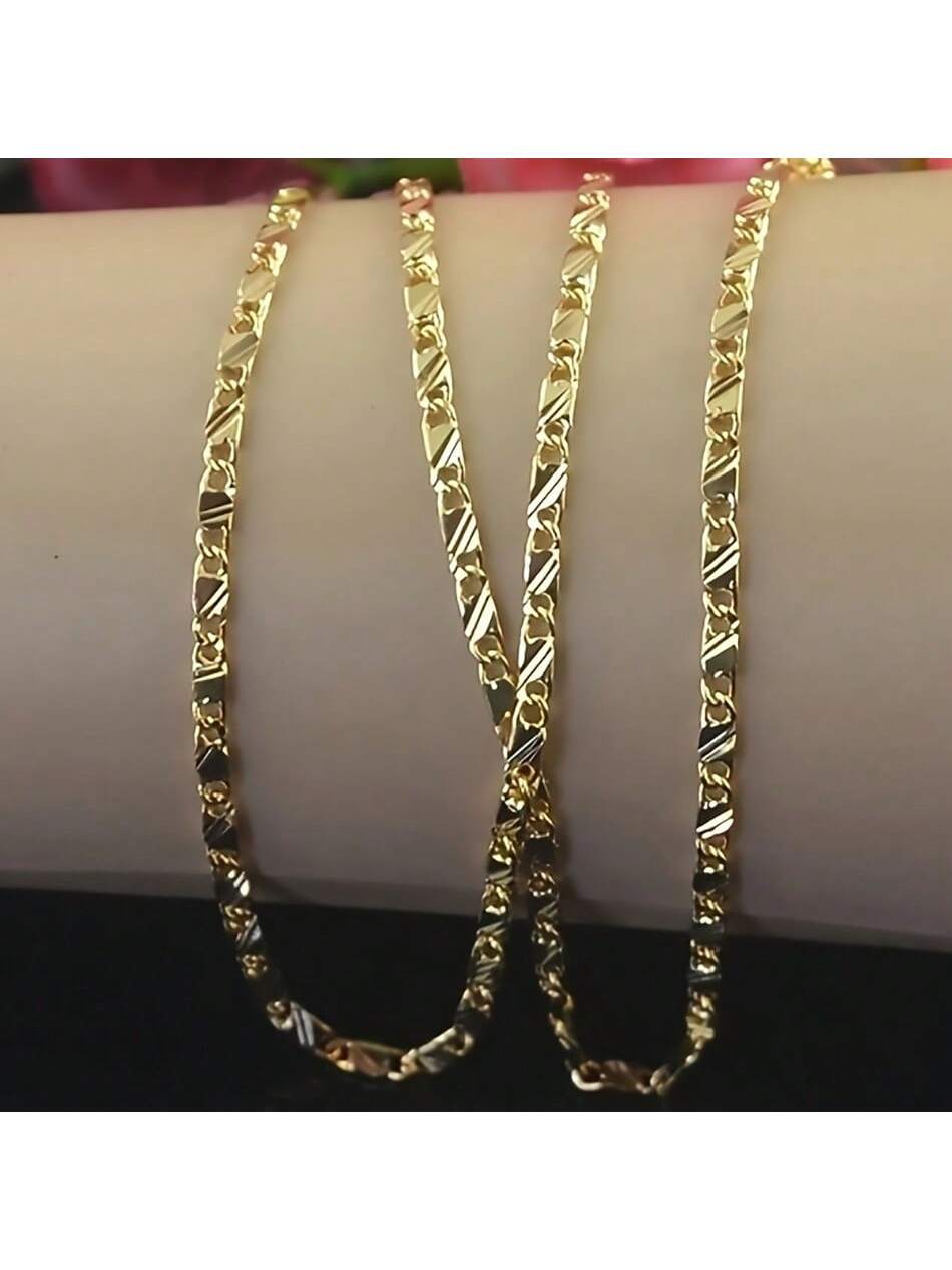 18K Gold Filled Chain Necklace