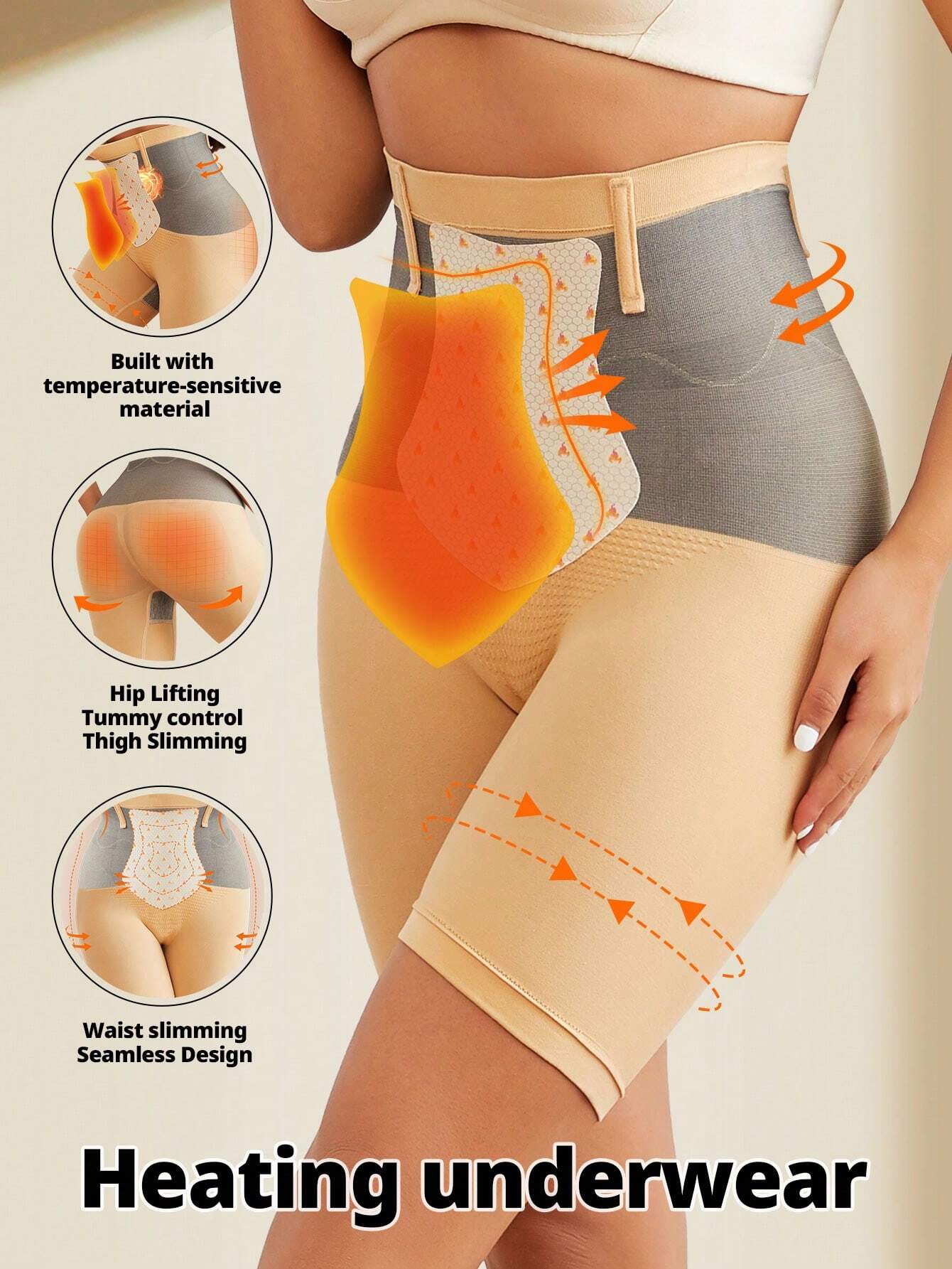 FLARIXA High Waisted Body Shaper