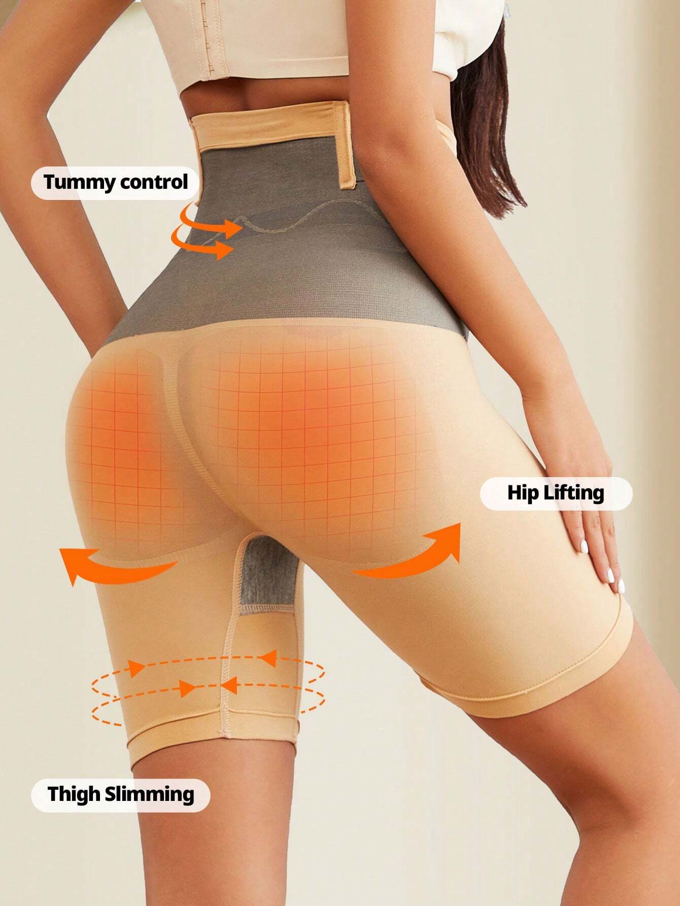 FLARIXA High Waisted Body Shaper