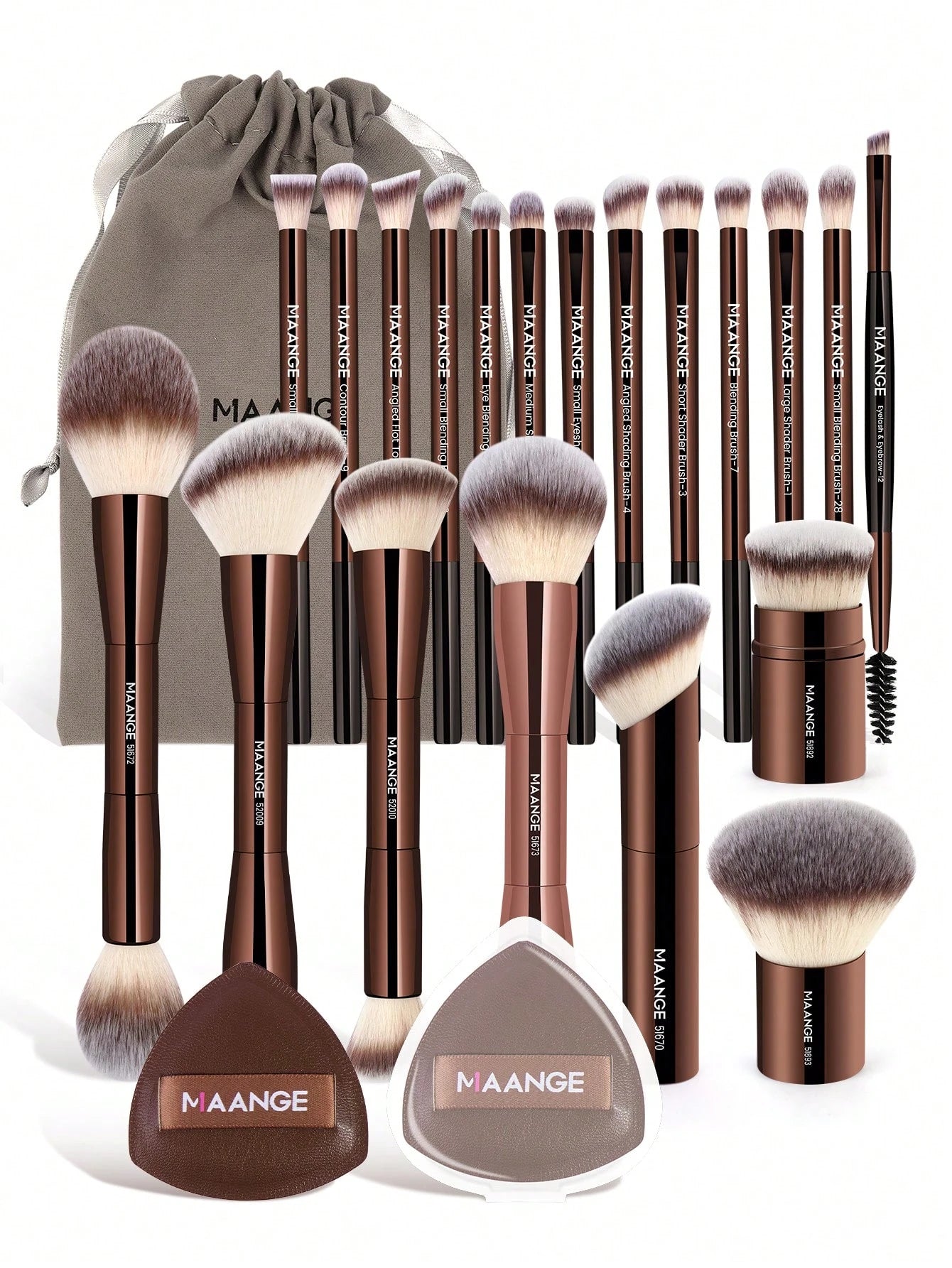 MAANGE 23-Piece Makeup Brush Set