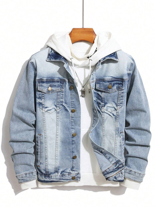 Manfinity Homme Men's Denim Jacket