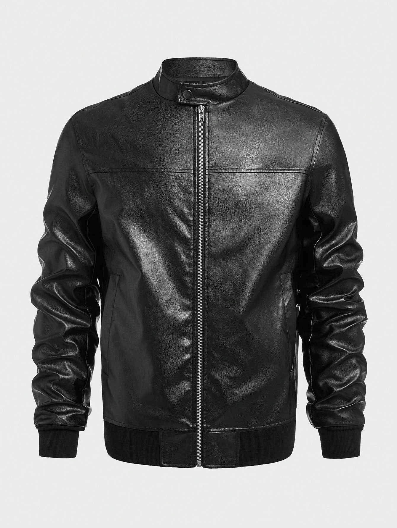 Manfinity VCAY Men's PU Leather Jacket