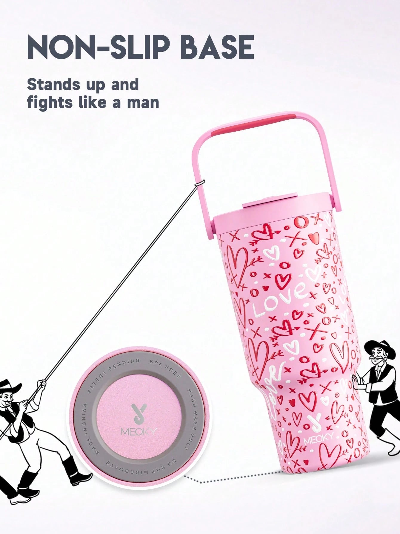 Meoky 32oz Insulated Tumbler Cup