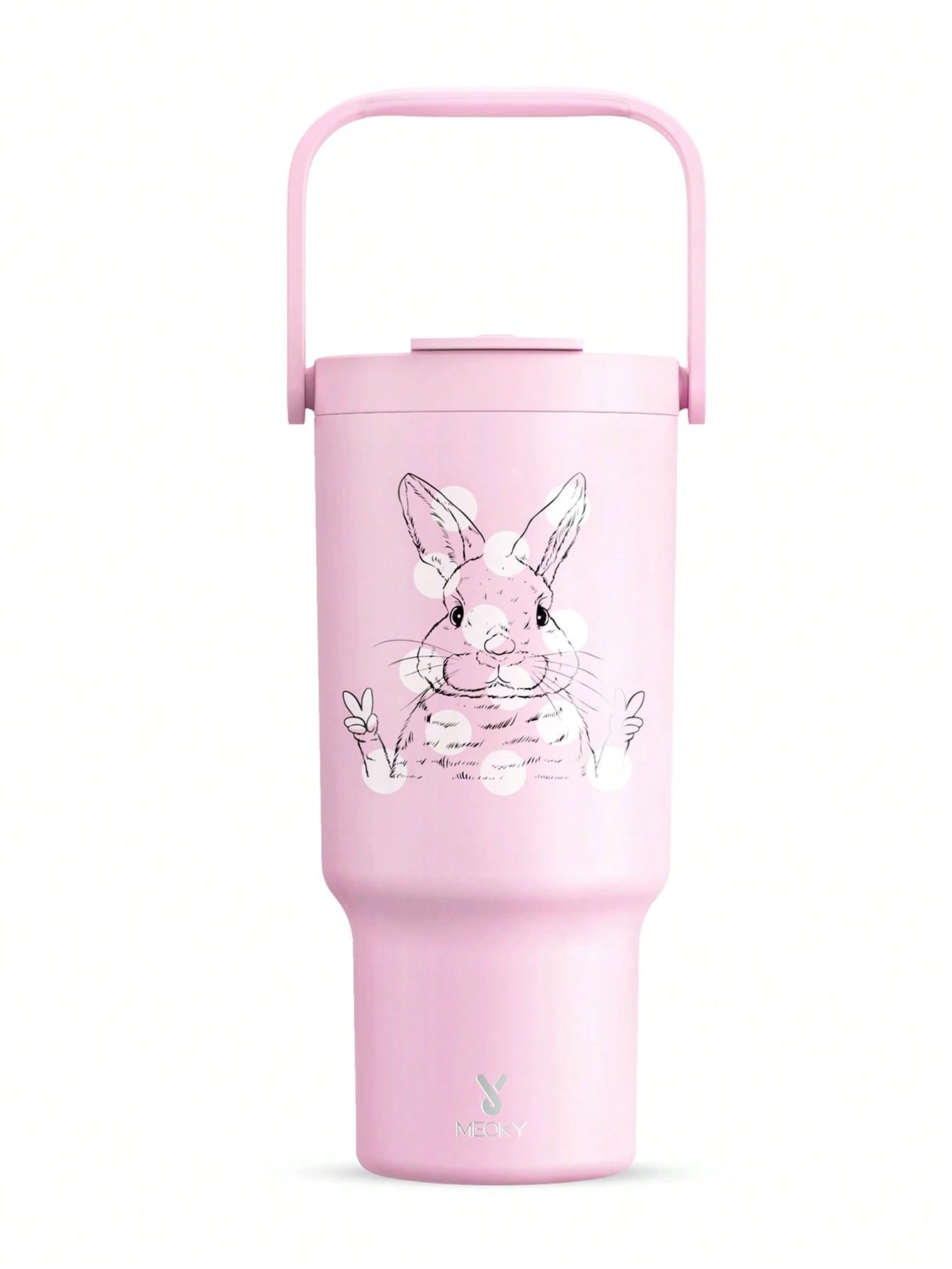 Meoky 32oz Insulated Handle Tumbler