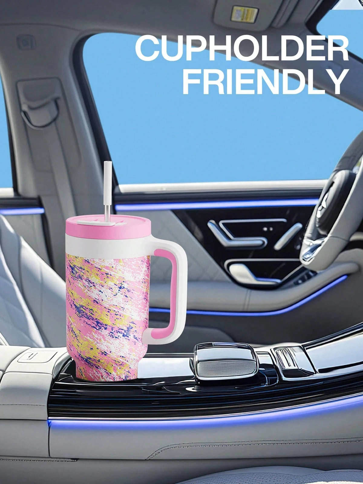 Meoky 40oz Colorful Tumbler